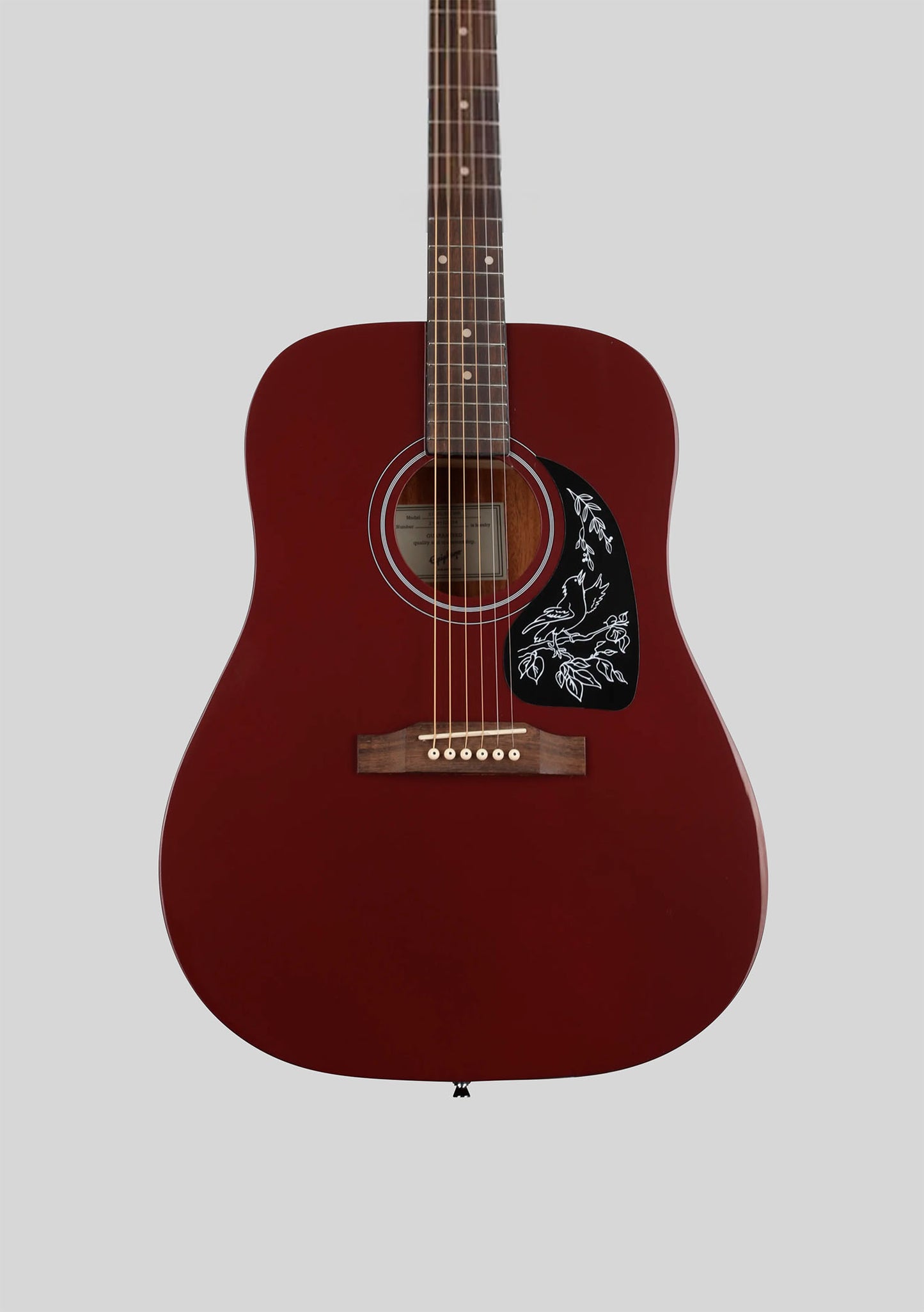Epiphone Starling color Wine Red (cuerdas metálicas) - Guitarra acústica