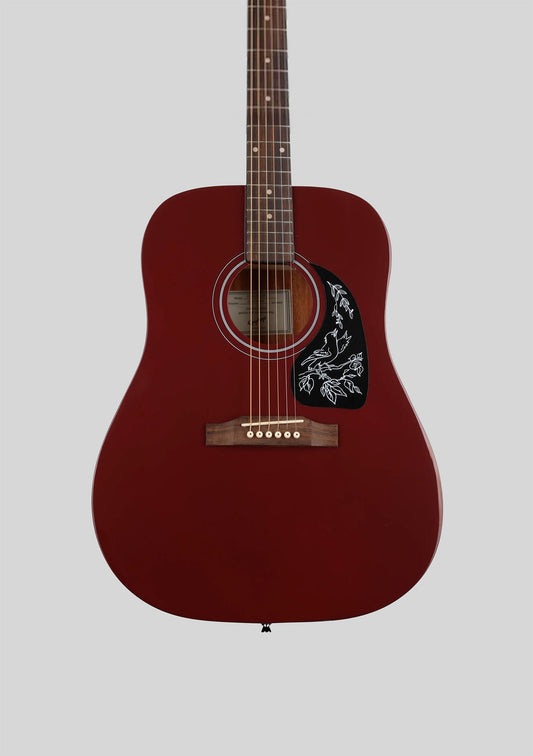 Epiphone Starling color Wine Red (cuerdas metálicas) - Guitarra acústica