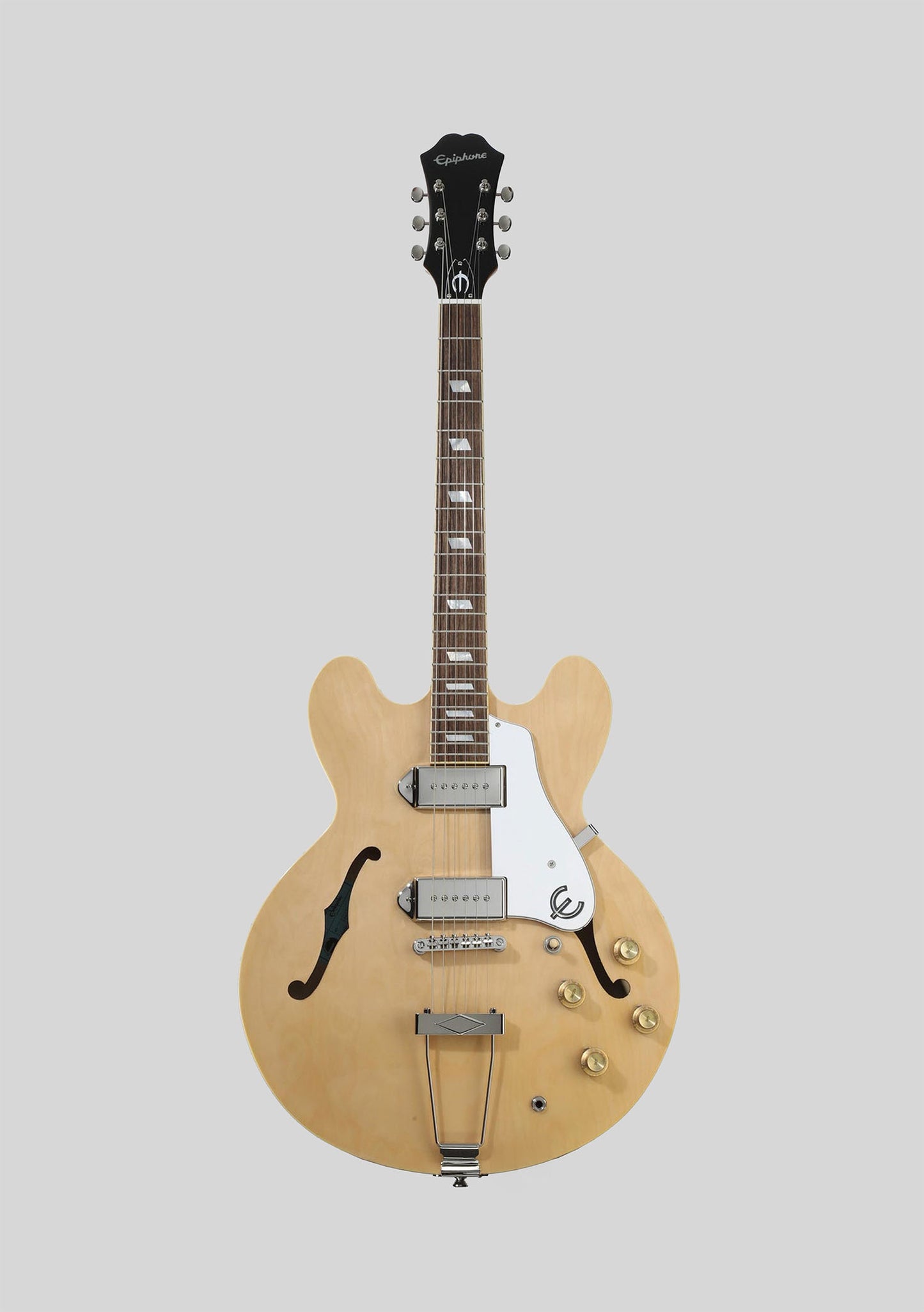 Epiphone Casino semi hollow color natural (incluye funda Epiphone) - Guitarra eléctrica
