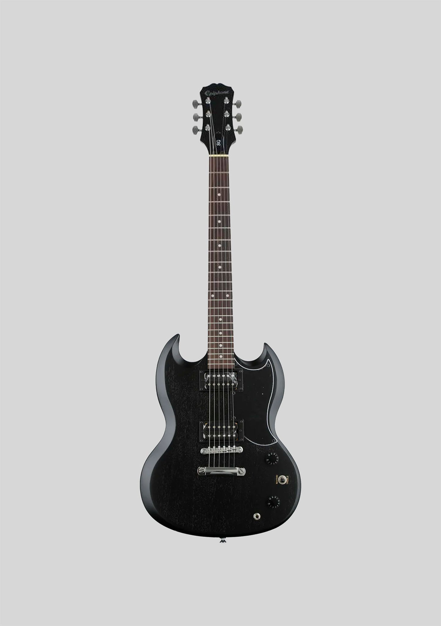Epiphone SG Special Satin E1 color vintage worn ebony - Guitarra eléctrica