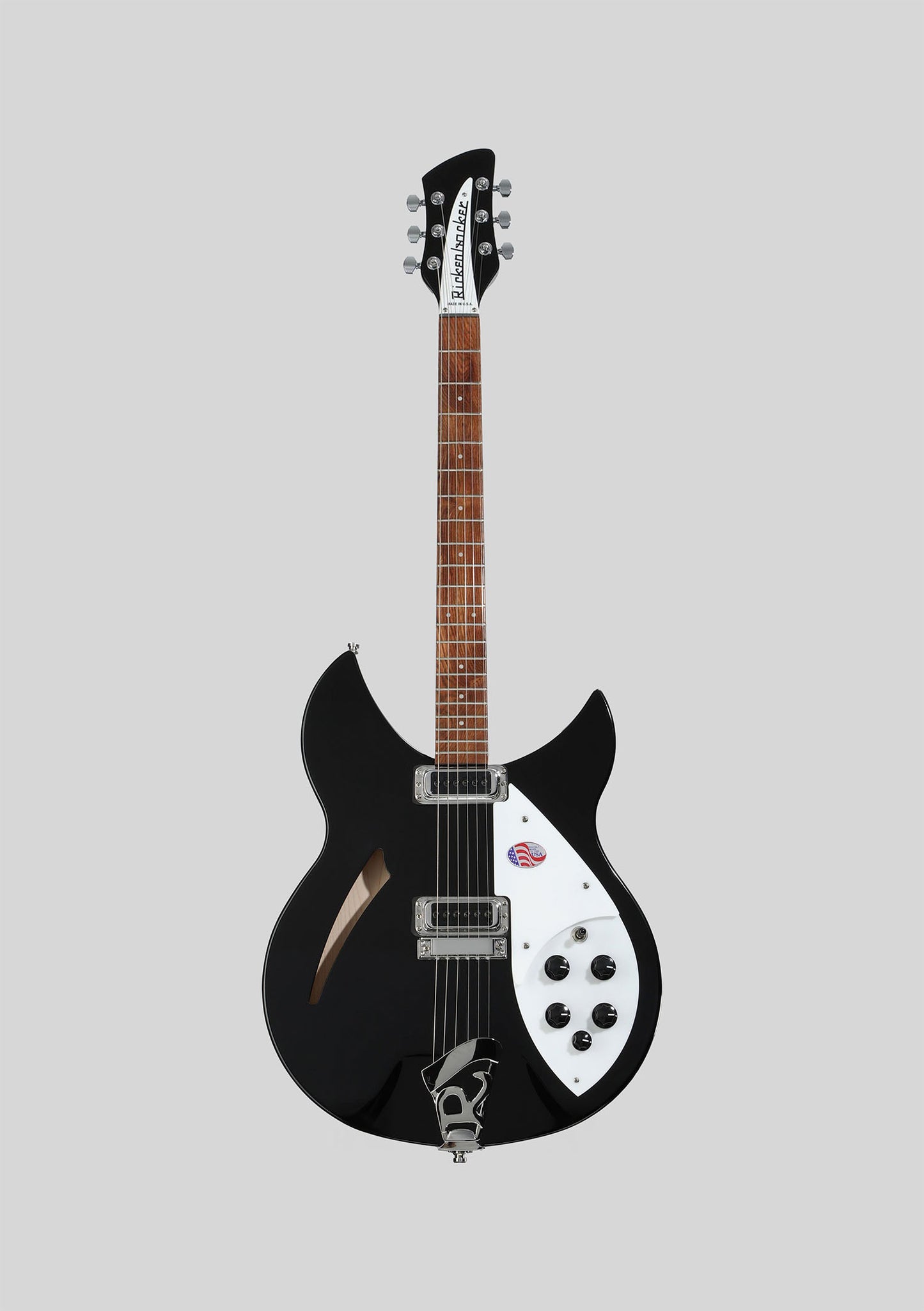 Rickenbacker 330 Thinline Semi-Hollow Jetglo - Guitarra eléctrica