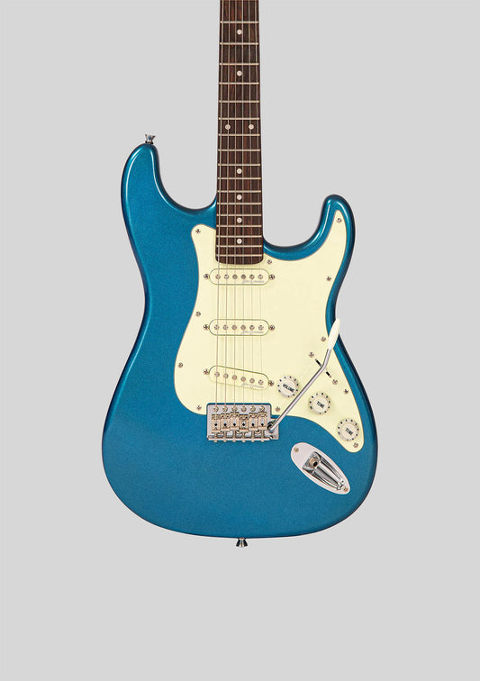 Vintage V60 Coaster Series - Candy Apple Blue - Guitarra eléctrica