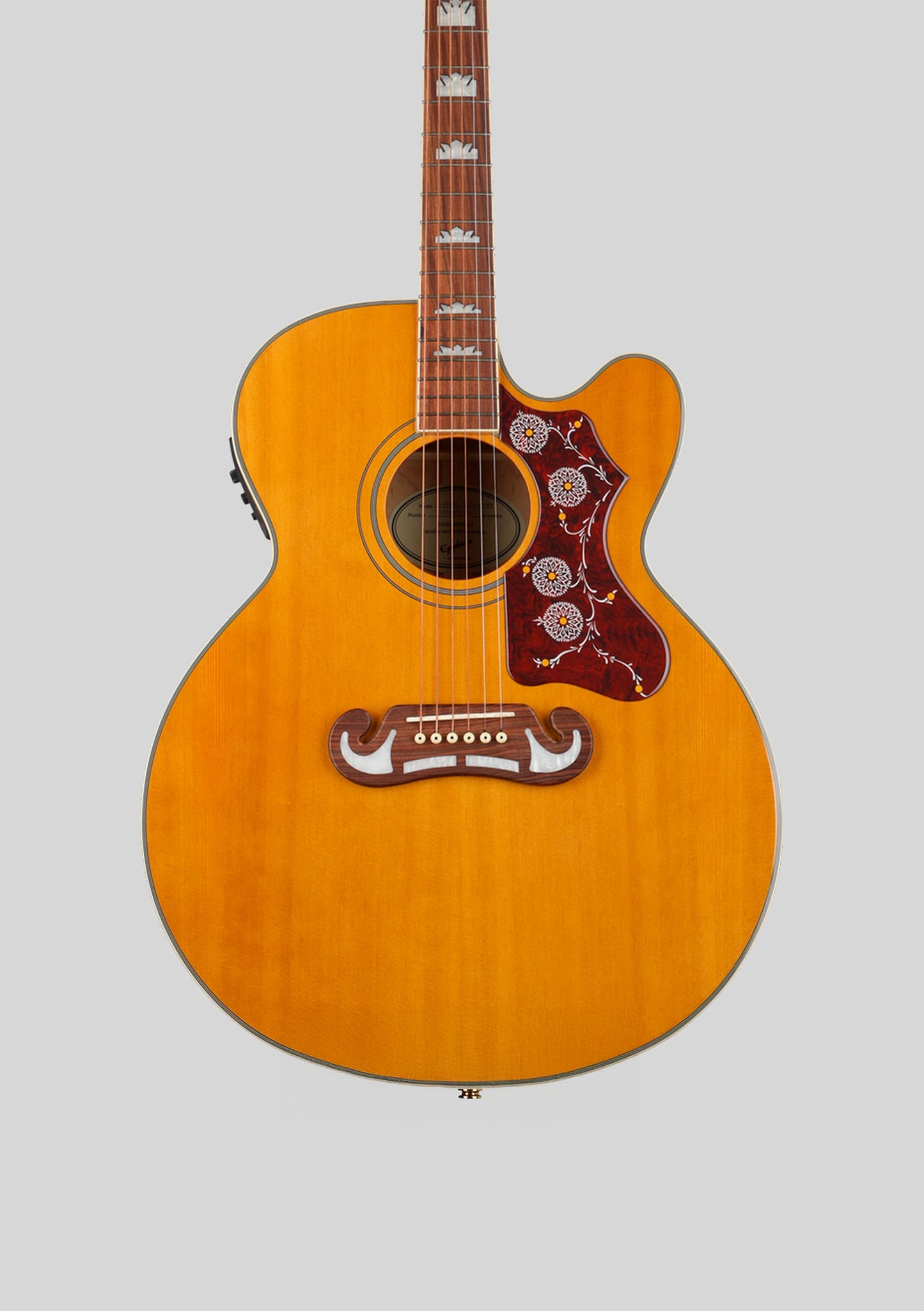 Epiphone J-200 EC color vintage natural - Guitarra electroacústica