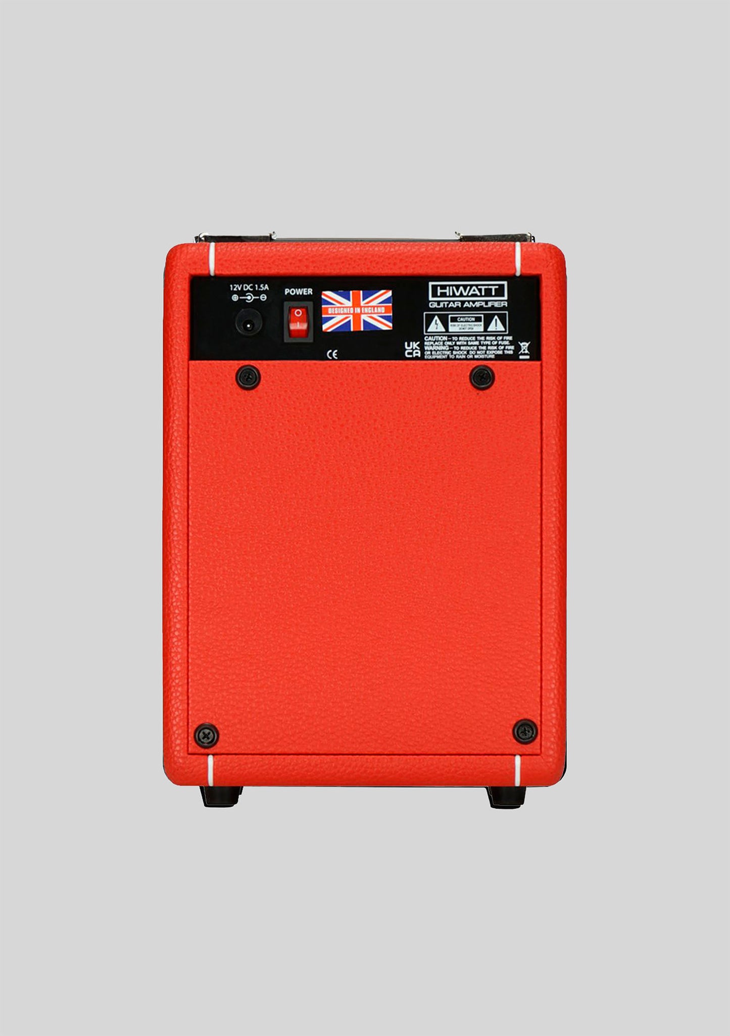 Hiwatt London 12 RD color rojo - 12 watts - Amplificador de guitarra
