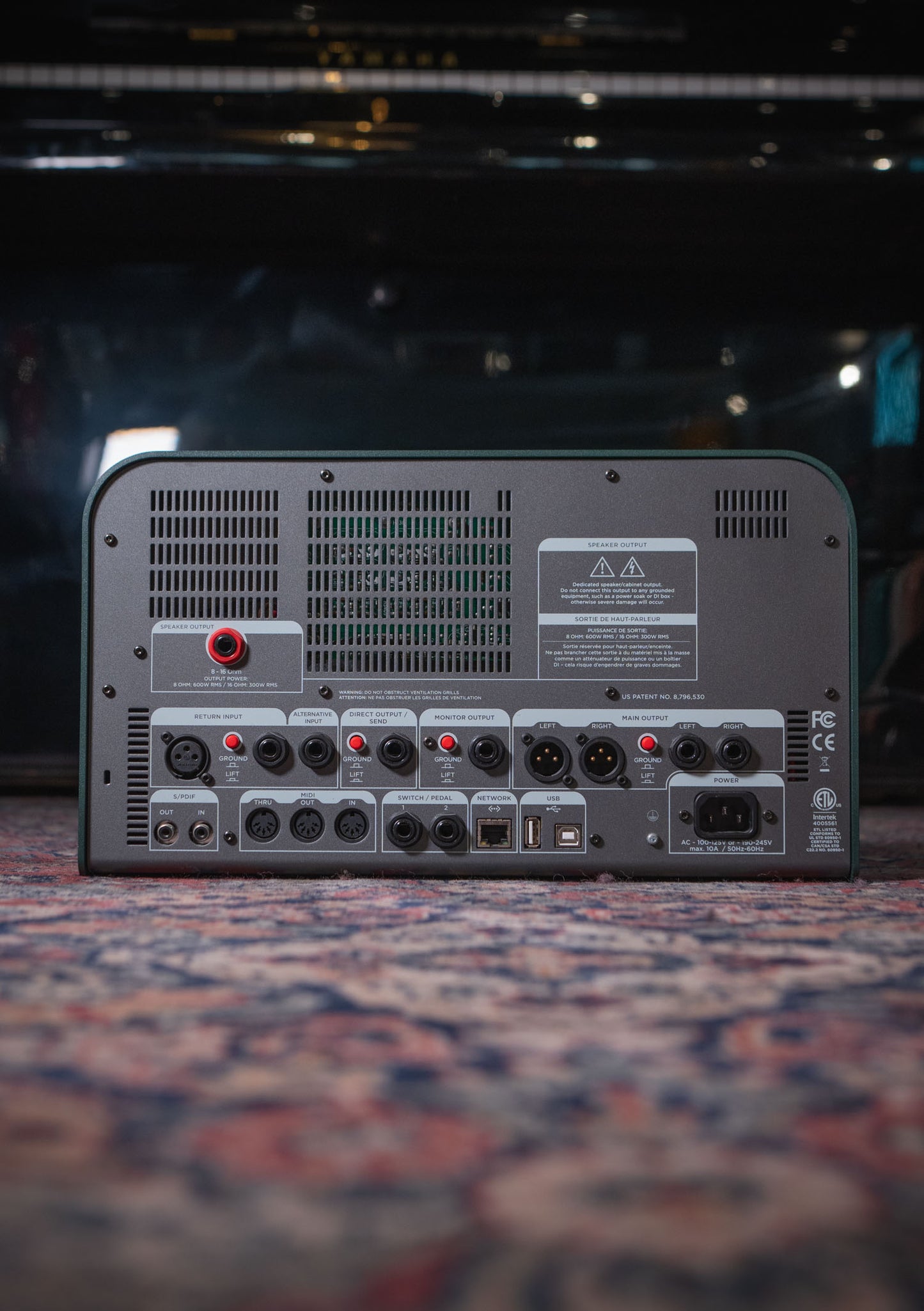 Kemper Profiler PowerHead + Profiler Remote + Kabinet 200 1x12 4 Ohms 200 Watts Pack usado (incluye funda) - Amplificador de guitarra