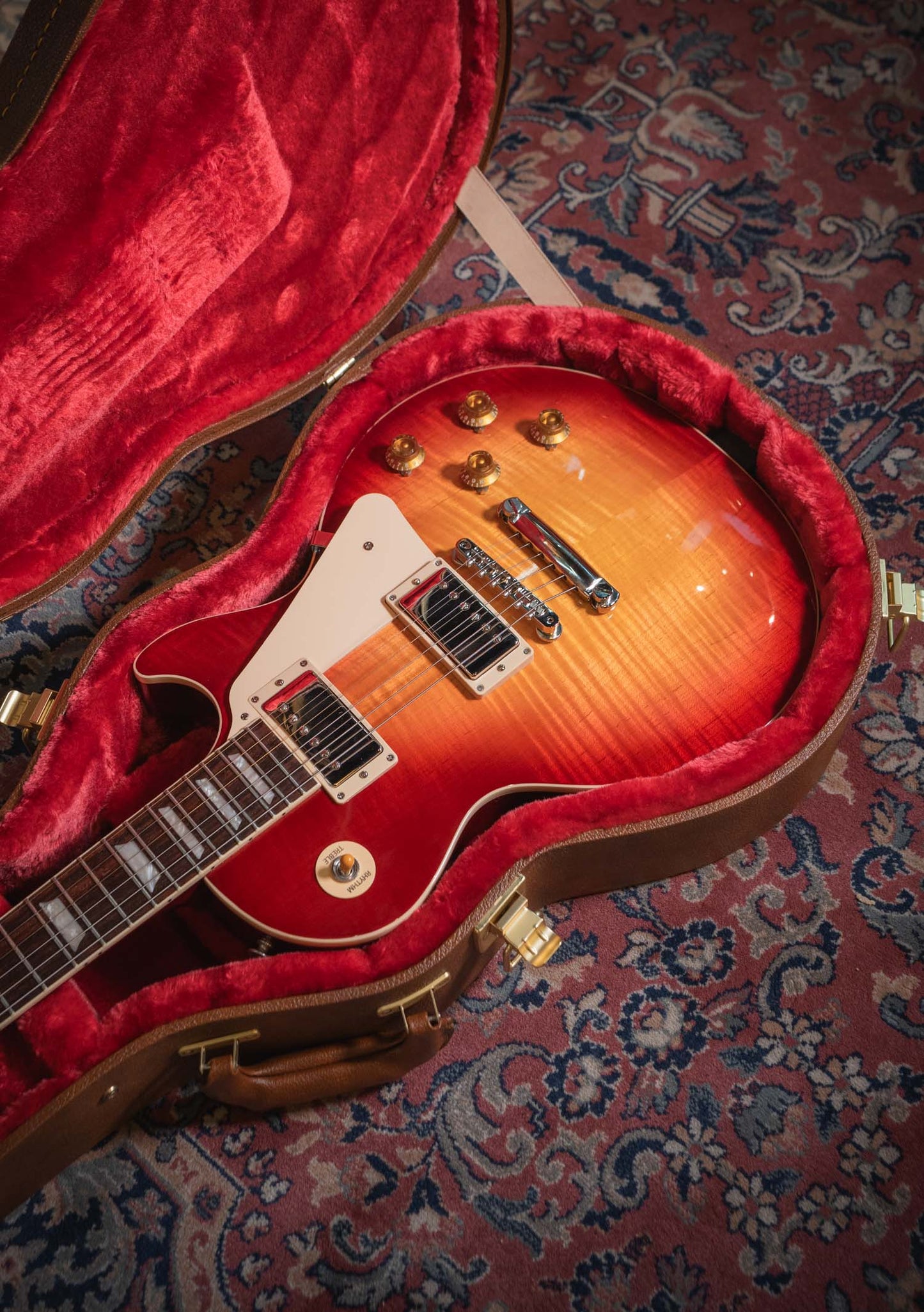 Gibson Les Paul Standard 50s Figured Top Heritage Cherry Sunburst - Guitarra eléctrica