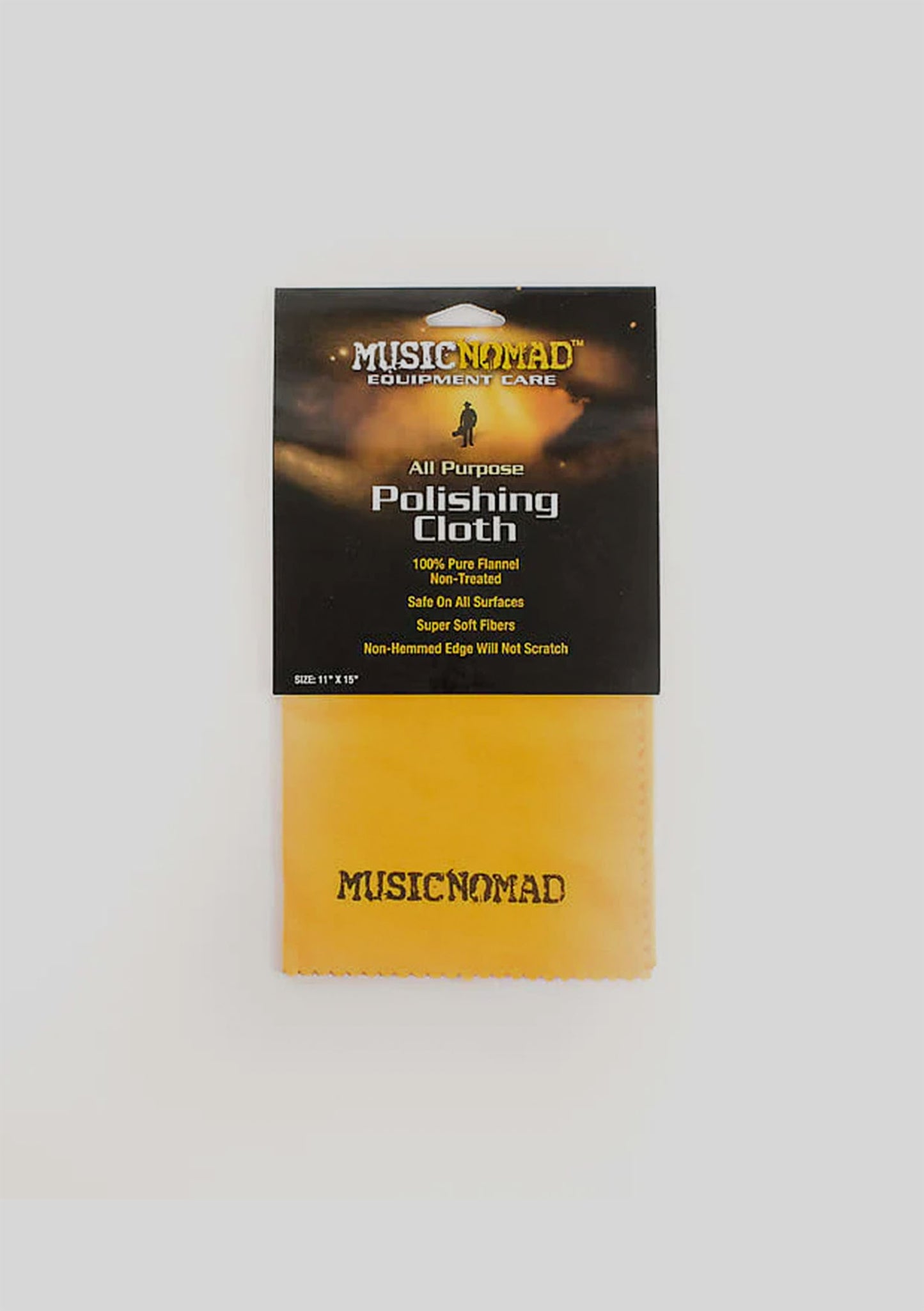 Paño de pulido de franela multiuso MusicNomad Flannel Polishing Cloth MN200