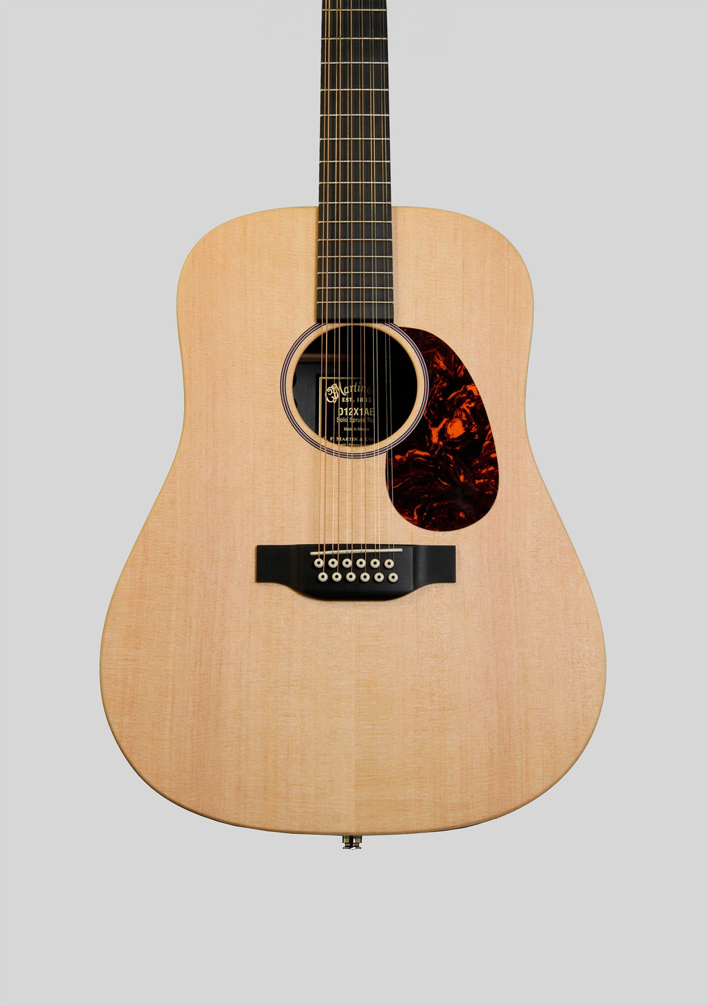 Martin D12X1AE 12 cuerdas Natural usada año 2011 (incluye hardcase) - Guitarra electroacústica
