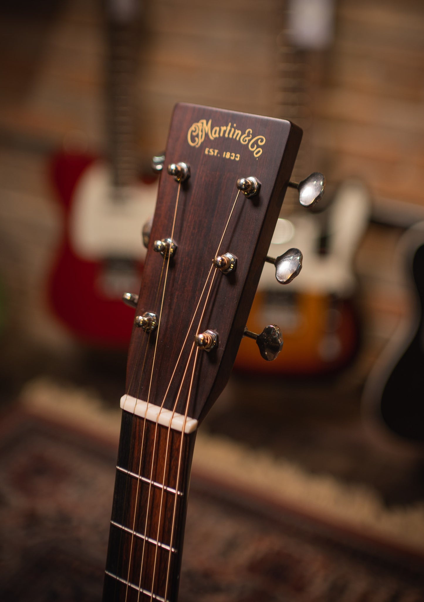 Martin D-28 electroacústica hard case Martin (zurdos) usada año 2020 - Guitarra electroacústica
