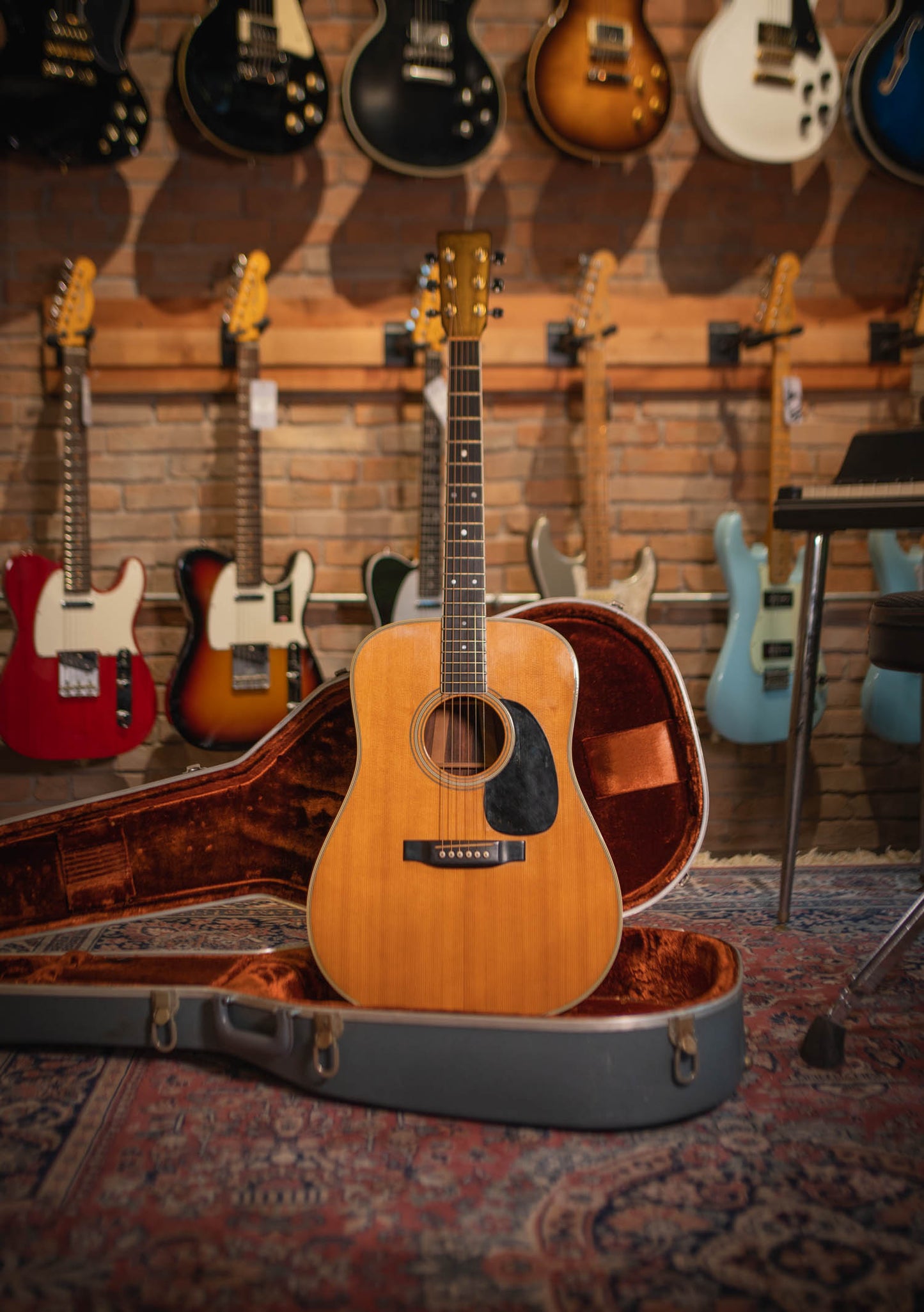 Martin D-35 año 1976 usada (incluye hard case Martin) - Guitarra acústica