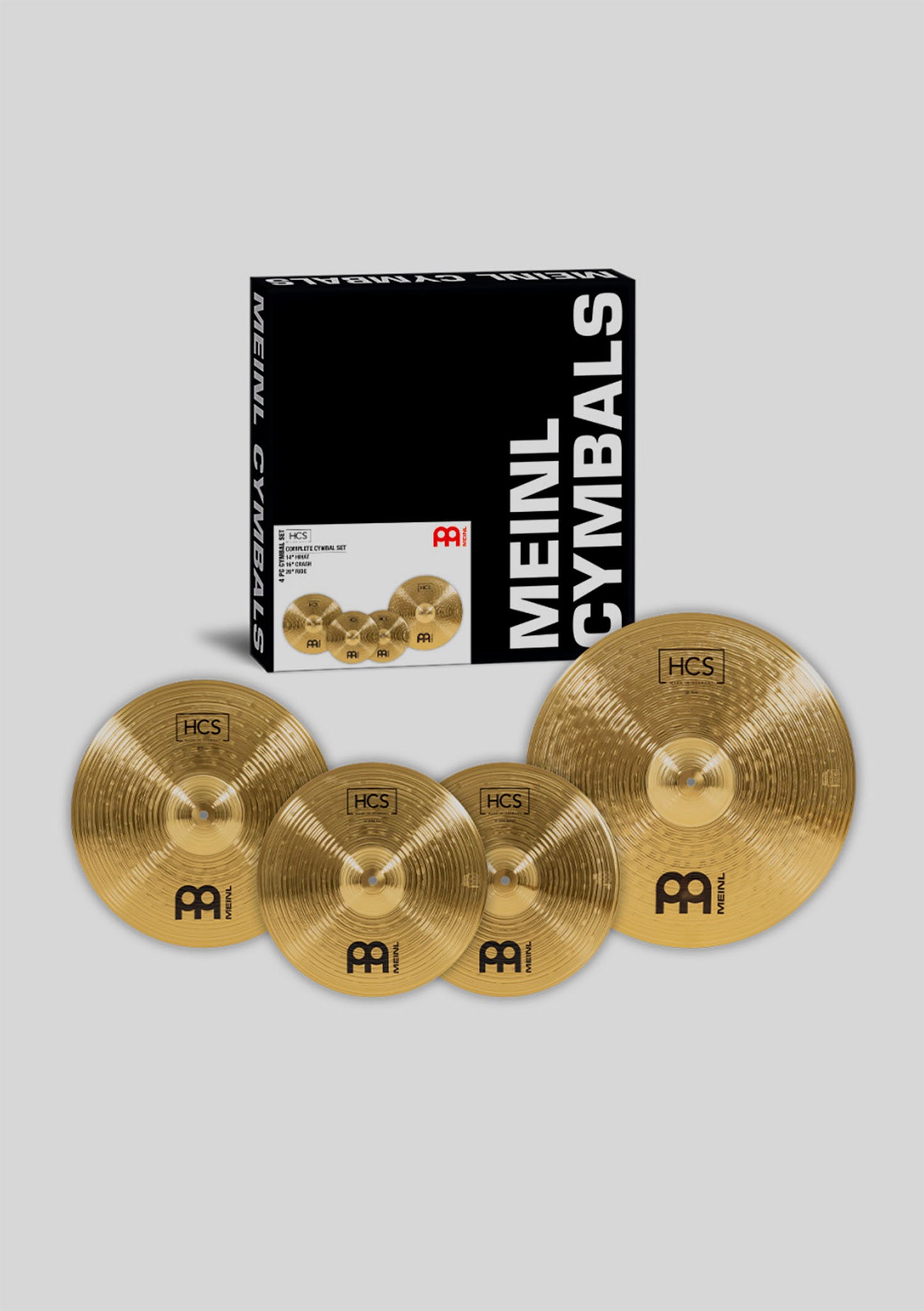 Pack Platillos Meinl Cymbals HCS (14H+16C+20R)