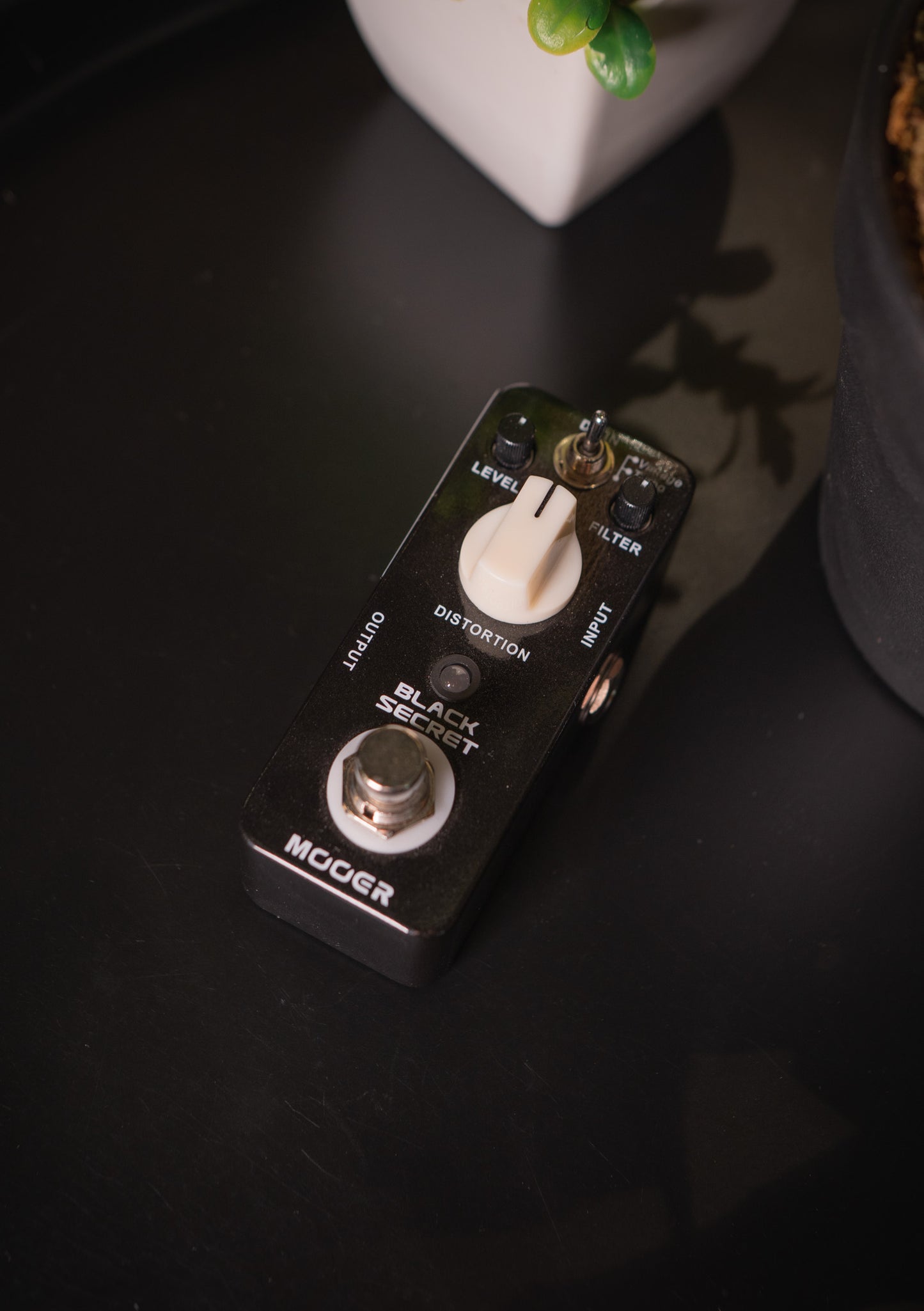 Pedal Mooer Black Secret Micro Distortion usado