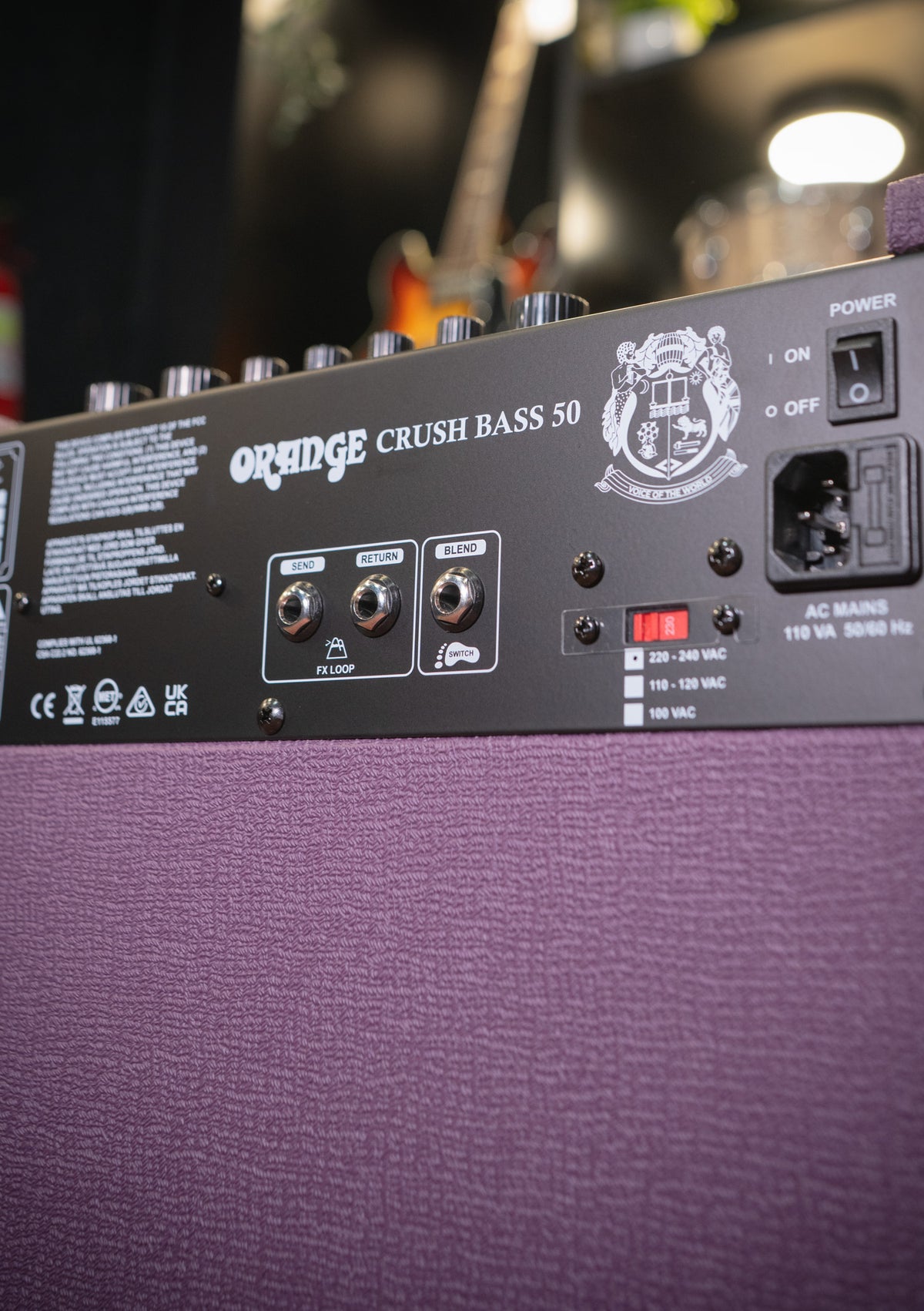Orange Crush Bass 50 Glenn Hughes Edición Limitada - Amplificador de bajo