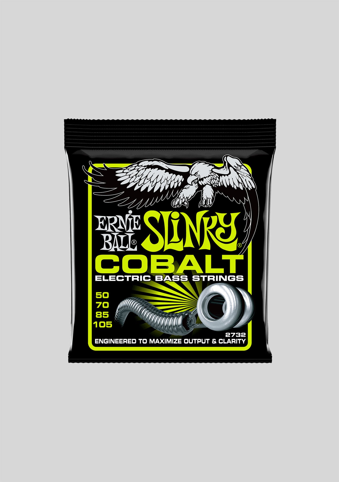Cuerdas bajo electrico Ernie Ball Regular Slinky Cobalt Bass 50-105 P02732