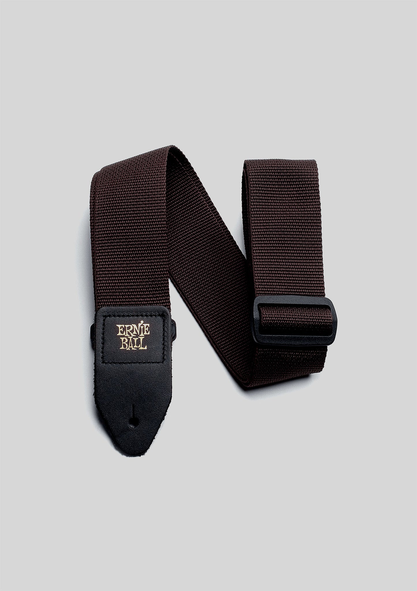 Correa guitarra o bajo Ernie Ball Brown Polypro Guitar Strap P04052