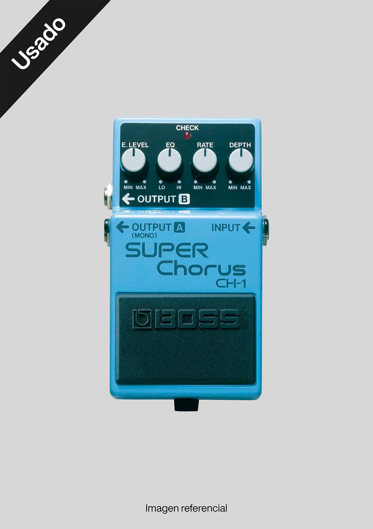 Pedal Boss Super Chorus usado