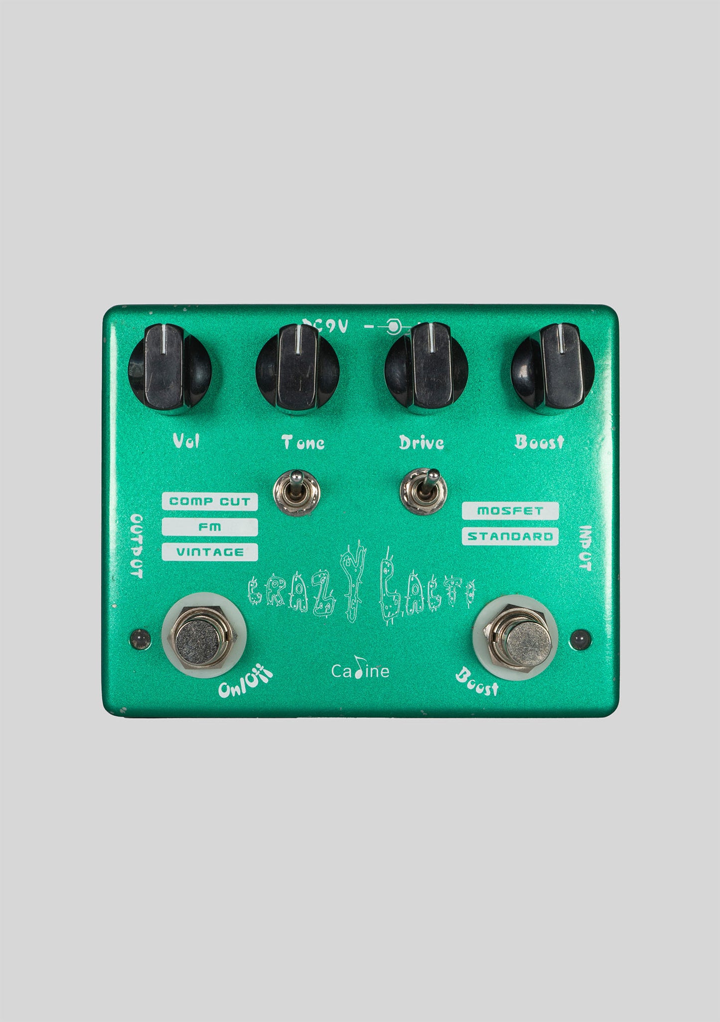 Pedal Caline CP-20 Crazy Cacti Overdrive usado