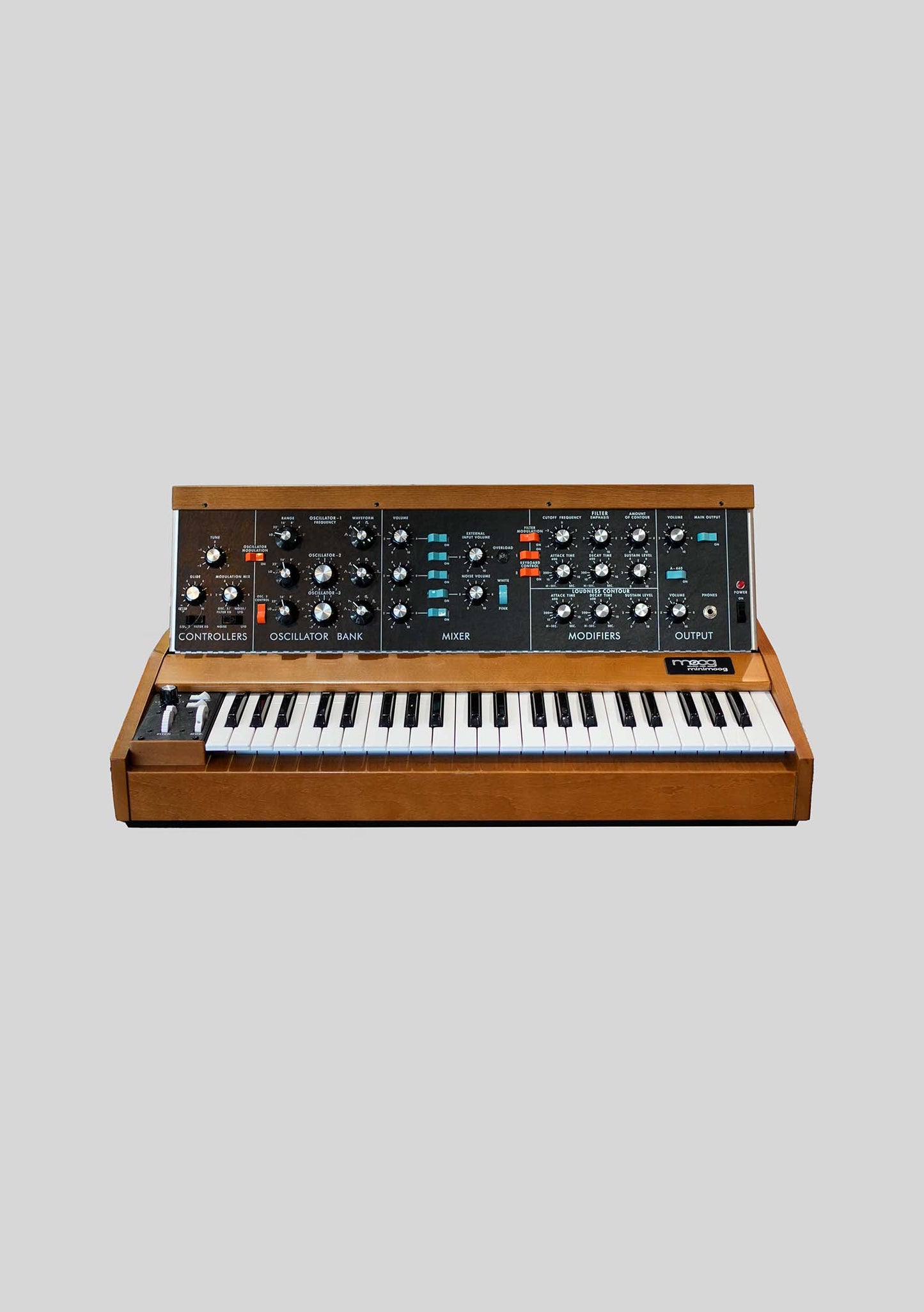 Sintetizador análogo Moog Minimoog Model D usado, año 2018