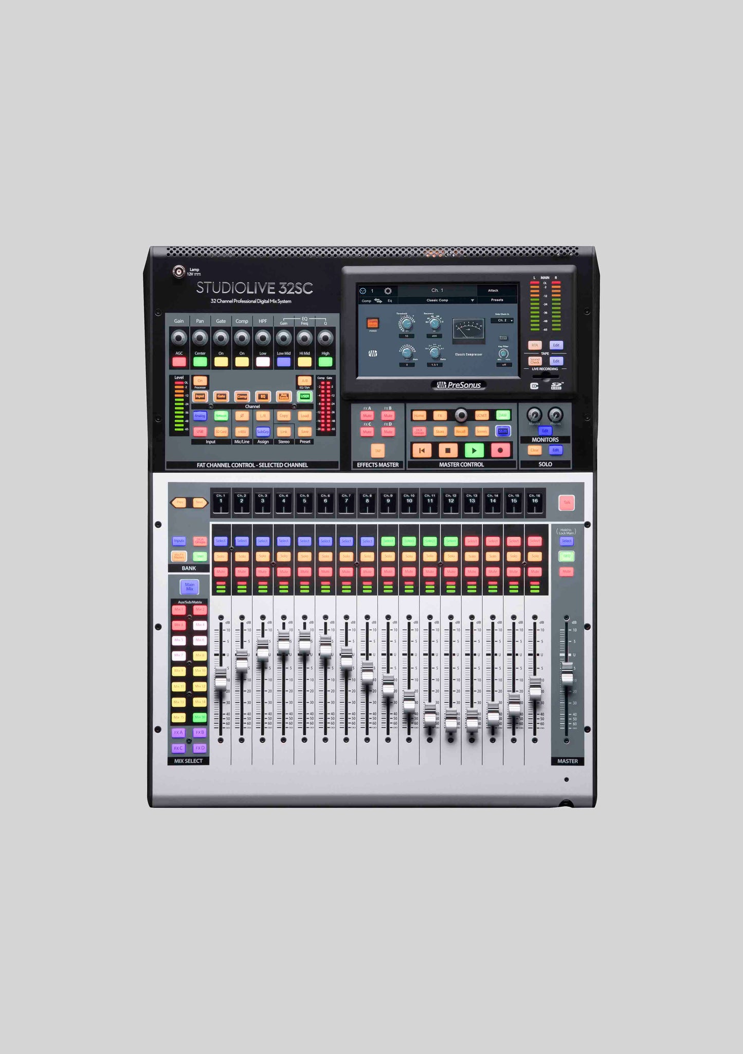 Consola Digital Presonus StudioLive 32SC - Mixer 32 canales