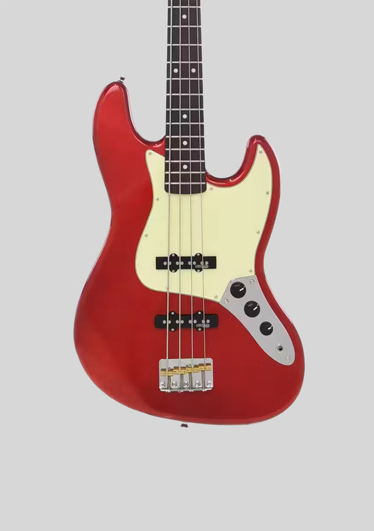 Vintage VJ74 - Candy Apple Red - Bajo eléctrico