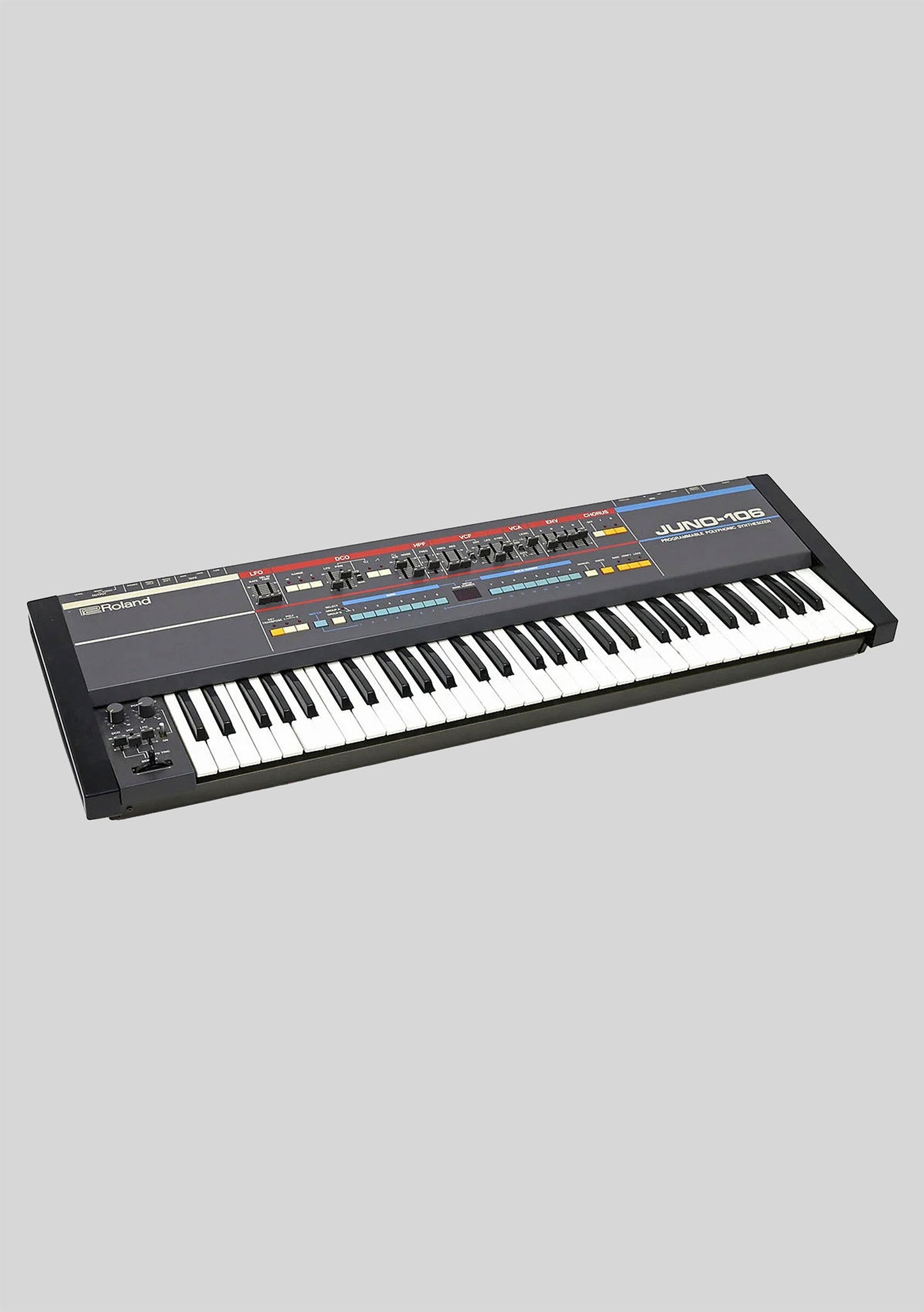 Roland Juno-106 (110v) Clásico usado (incluye funda) -Sintetizador