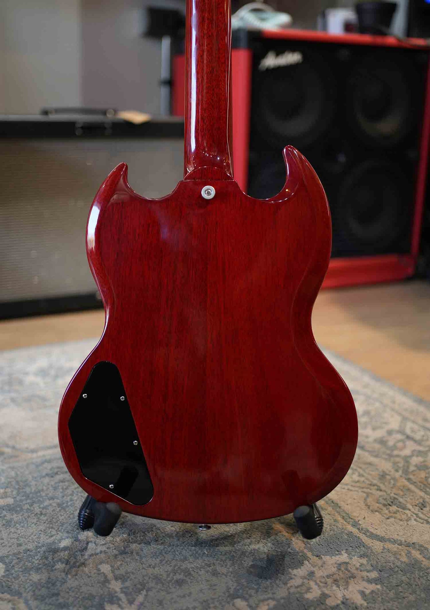 Guitarra eléctrica Gibson SG Standard ´61 Maestro Vibrola Vintage Cherry usada año 2022