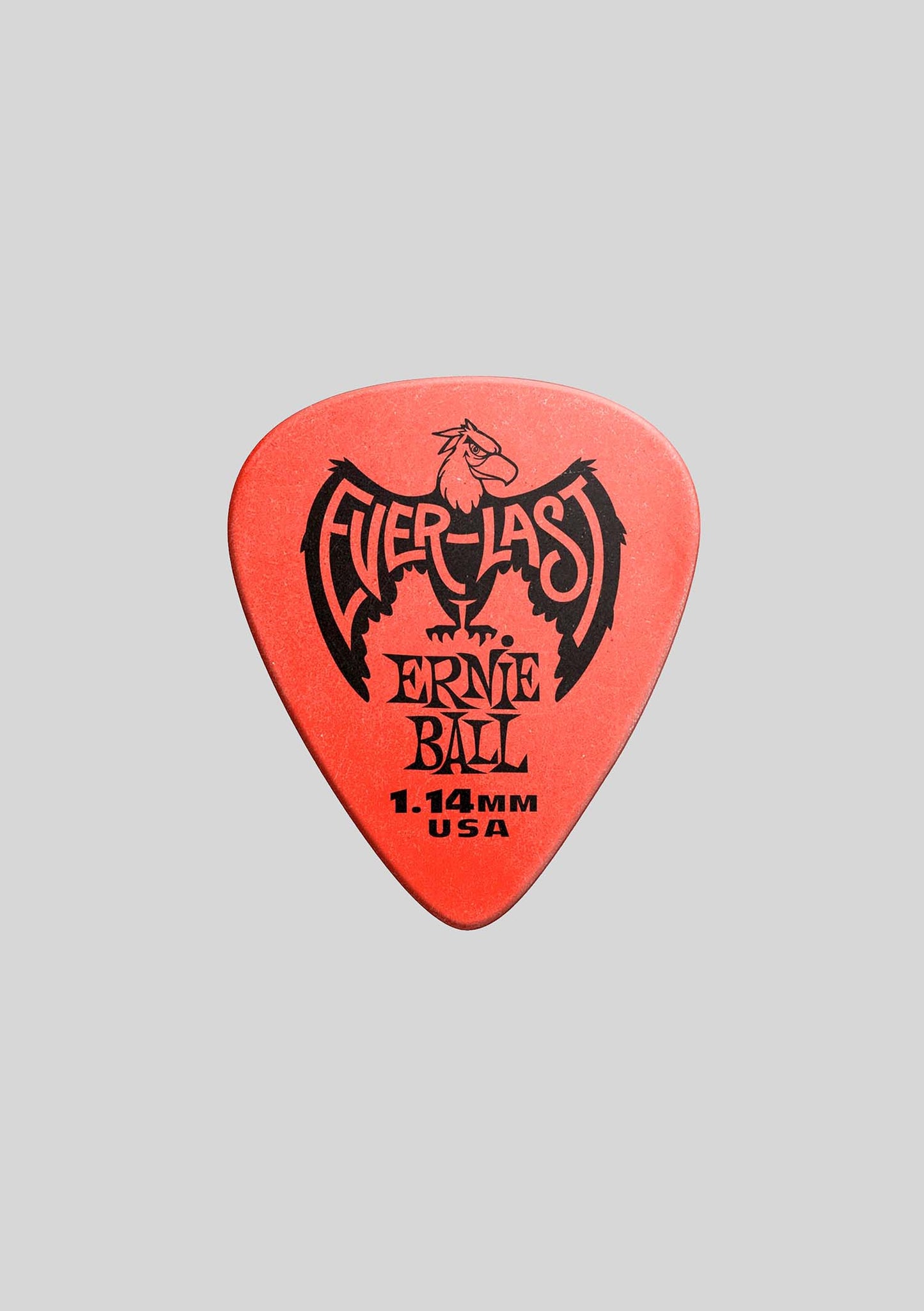 Set de uñetas Ernie Ball (12 unidades) 1.14mm Red Everlast Picks P09194