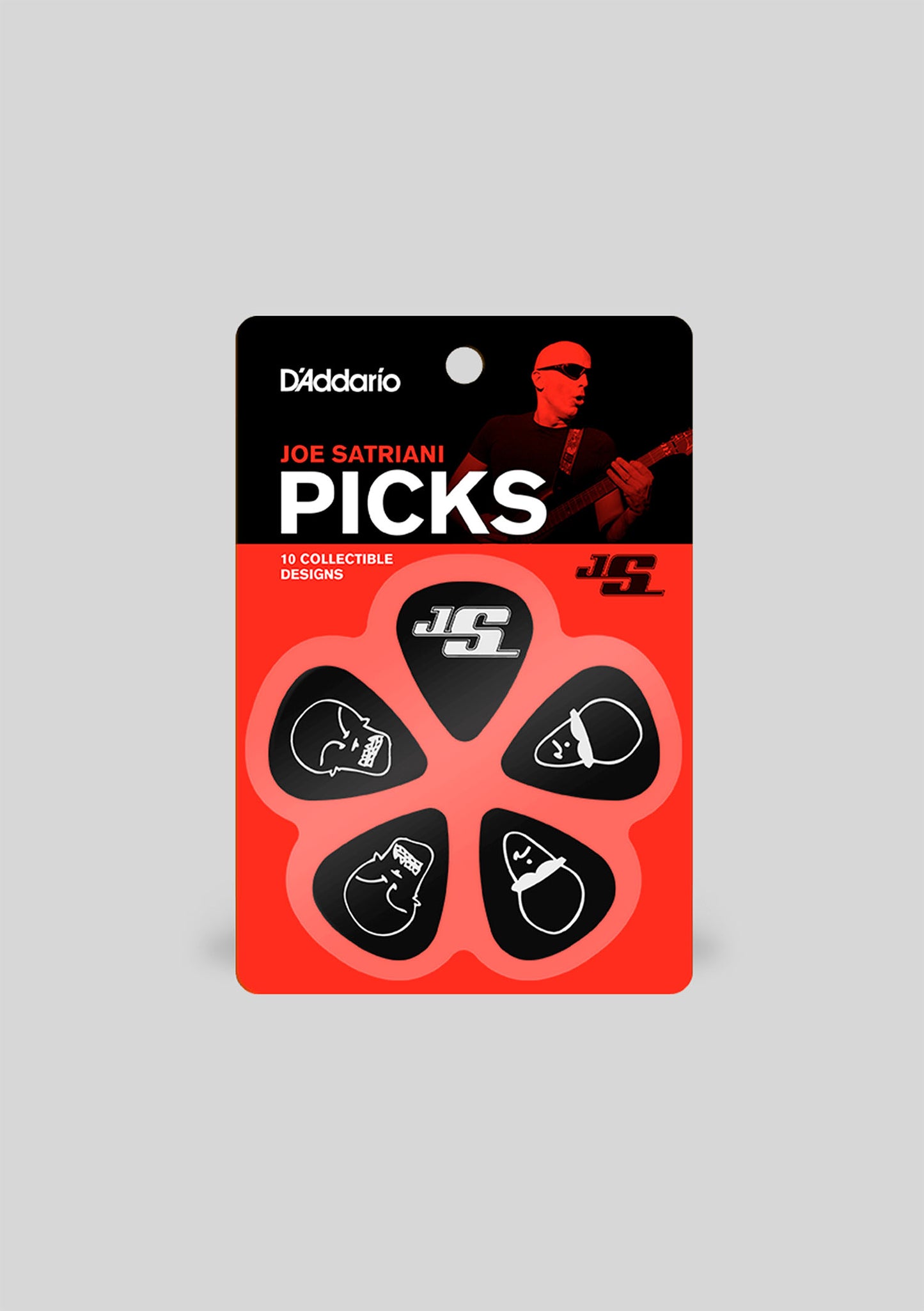 Set de uñetas (10u) Joe Satriani 0,70mm (medium) - Daddario