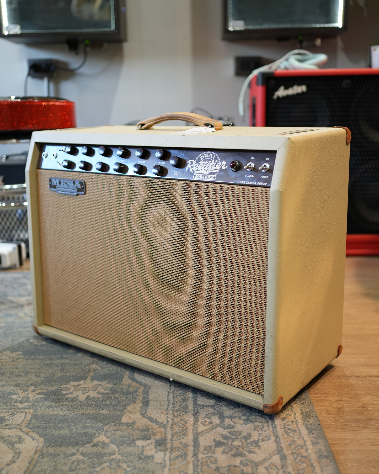 Mesa Boogie Dual Rectifier Maverick 35 Watts 2x12 usado, incluye footswitch - Amplificador de guitarra