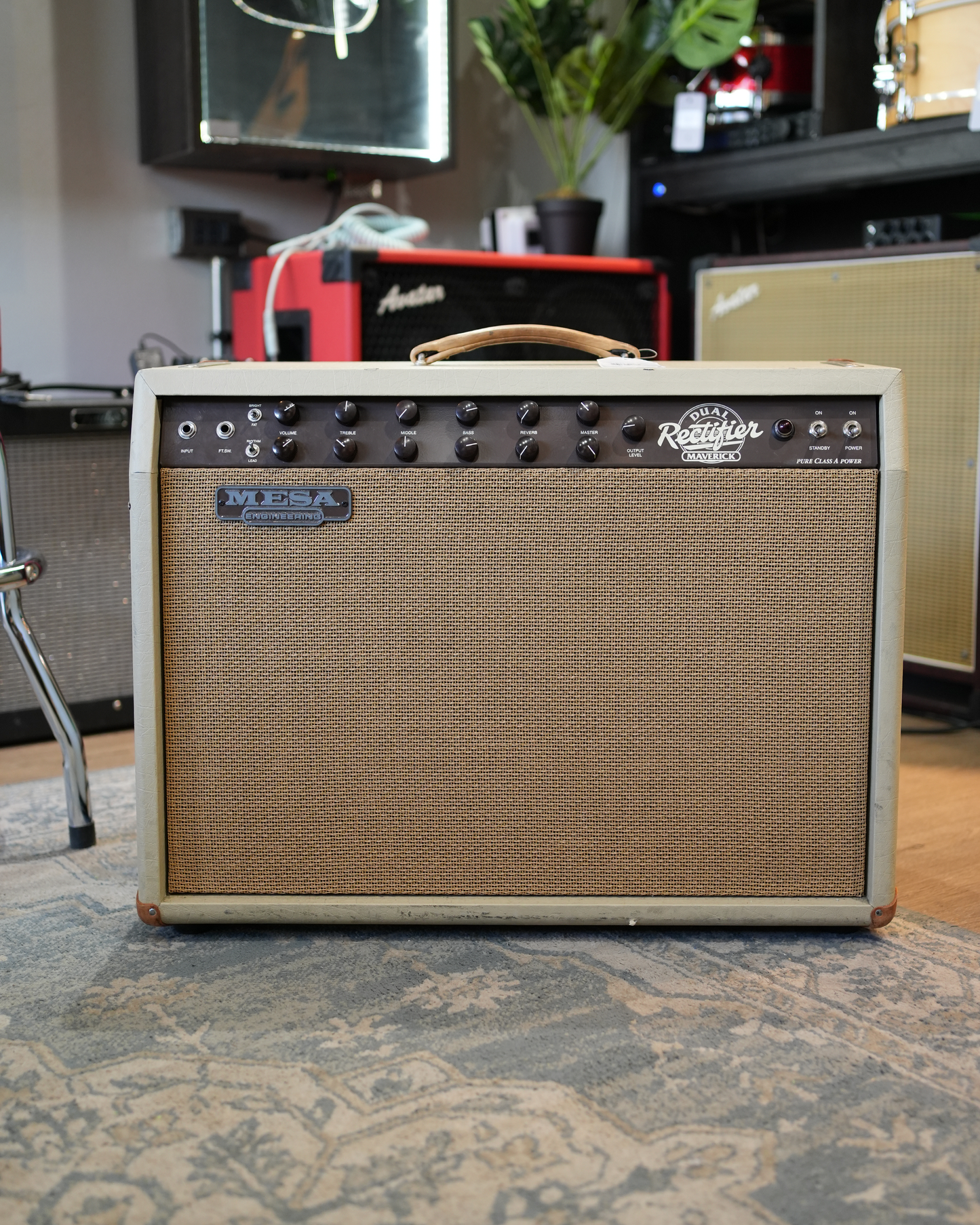 Mesa Boogie Dual Rectifier Maverick 35 Watts 2x12 usado, incluye footswitch - Amplificador de guitarra