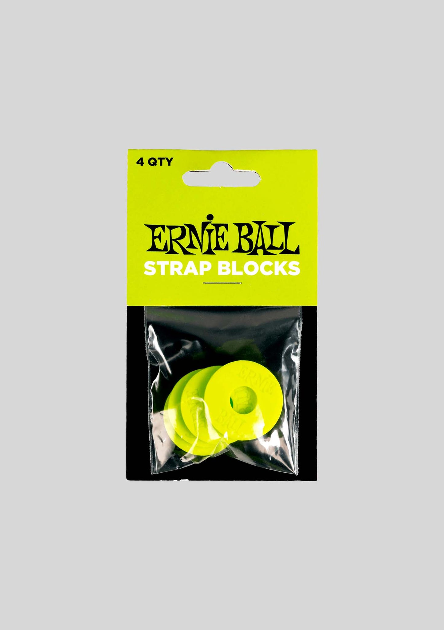 Strap Blocks Green Ernie Ball (4 unidades) P05622