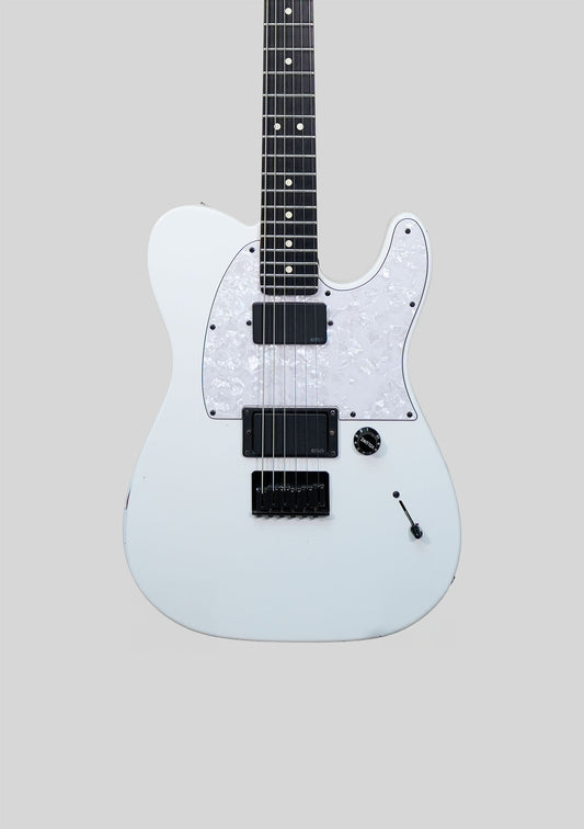 Fender Jim Root Telecaster Flat White usada año 2011 - Guitarra eléctrica