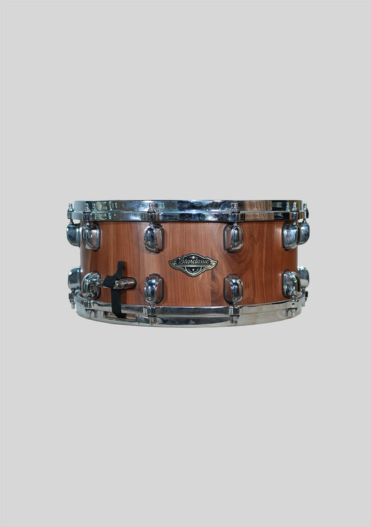 Caja Tama 6.5x14 Starclassic Birch/Walnut Snare Drum Satin Cedar Outer Usada