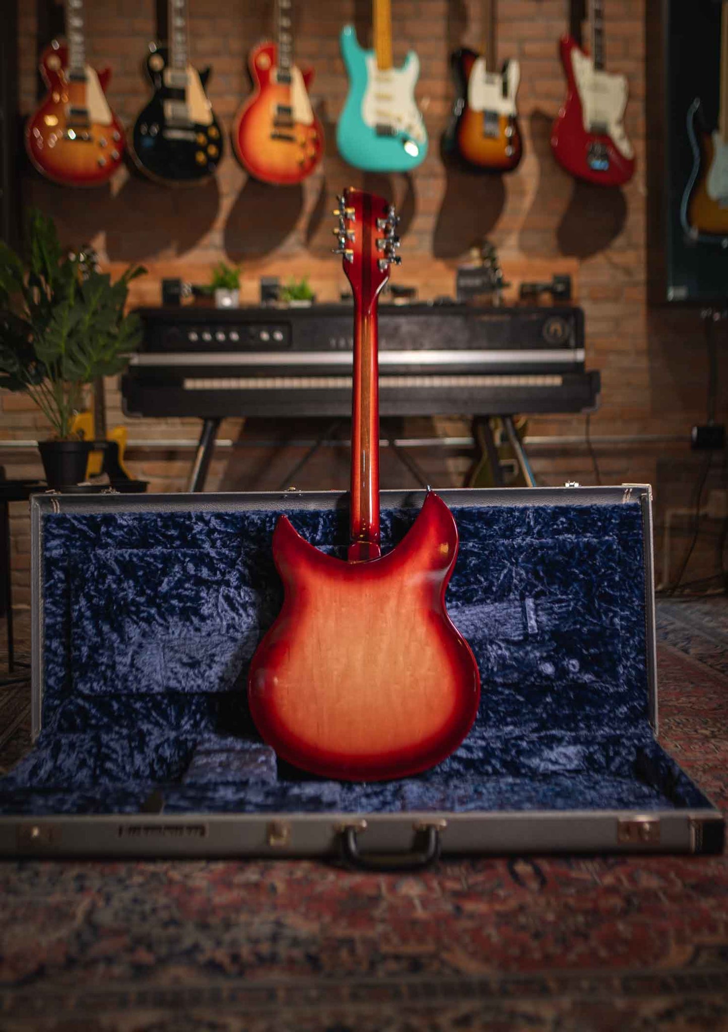 Rickenbacker 330/12 Fireglo usada año 1998 - Guitarra eléctrica