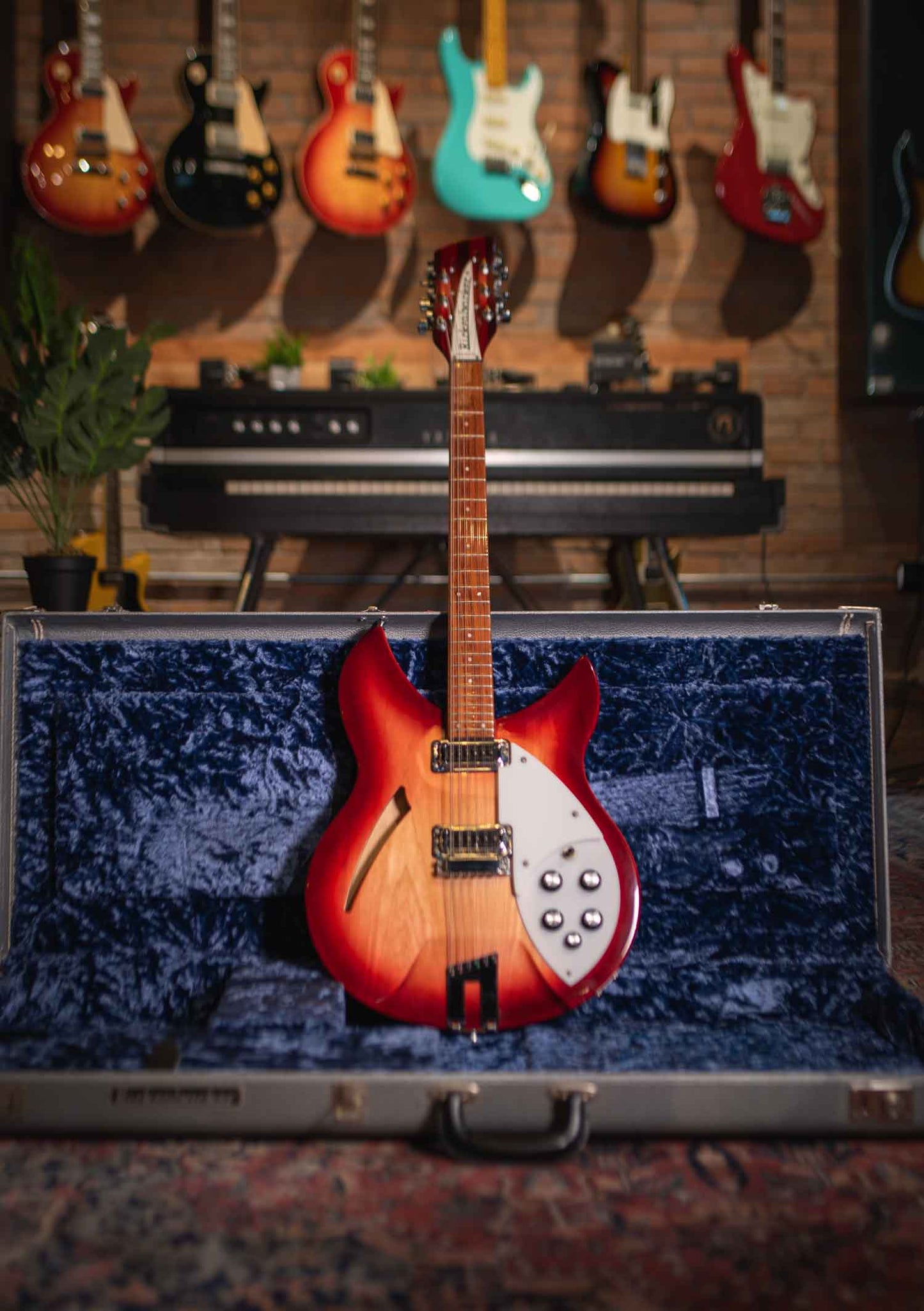 Rickenbacker 330/12 Fireglo usada año 1998 - Guitarra eléctrica