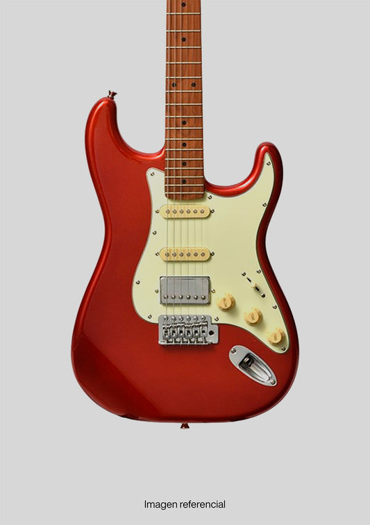 Bacchus Universe BST-2-RSM/M - Candy Apple Red (incluye funda) - Guitarra eléctrica