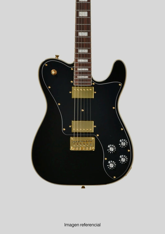 Bacchus Universe BTLC-1-RSM/R - Black (incluye funda) - Guitarra eléctrica
