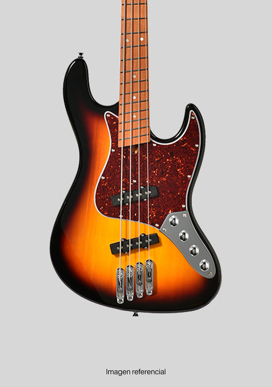 Bacchus Universe WJB-1MS-DX-AC RSM/M Multiescala activo 3-Tone Sunburst (incluye funda) - Bajo eléctrico