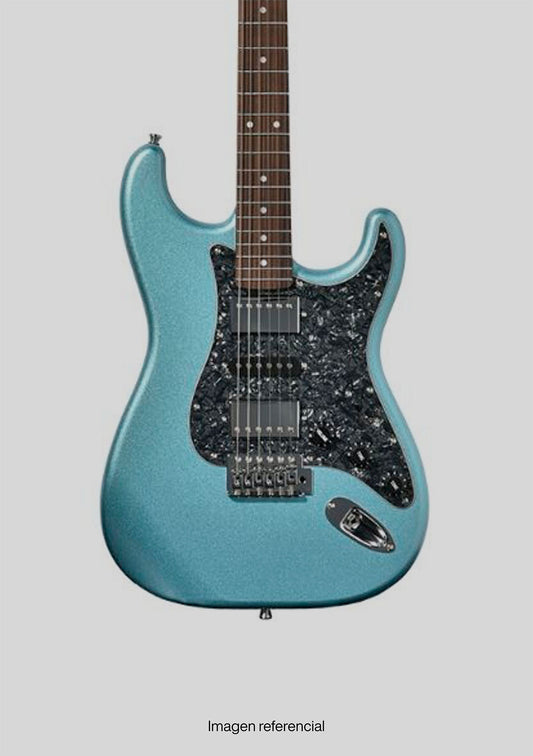 Bacchus Universe BST-4-RSM/R-BPPG - Ice Blue Metallic (incluye funda) - Guitarra eléctrica