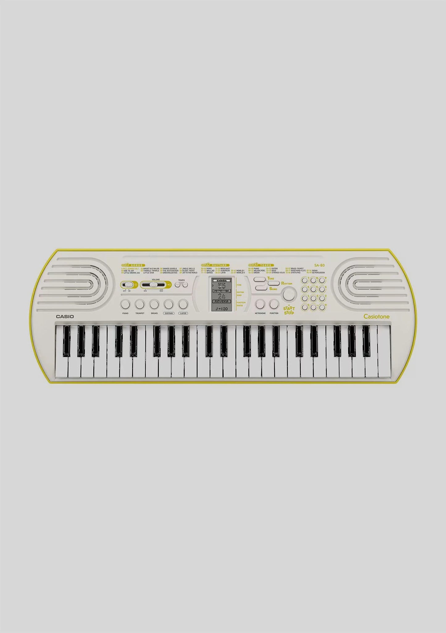 Casio Casiotone SA-80 H2 44 teclas - Teclado Digital