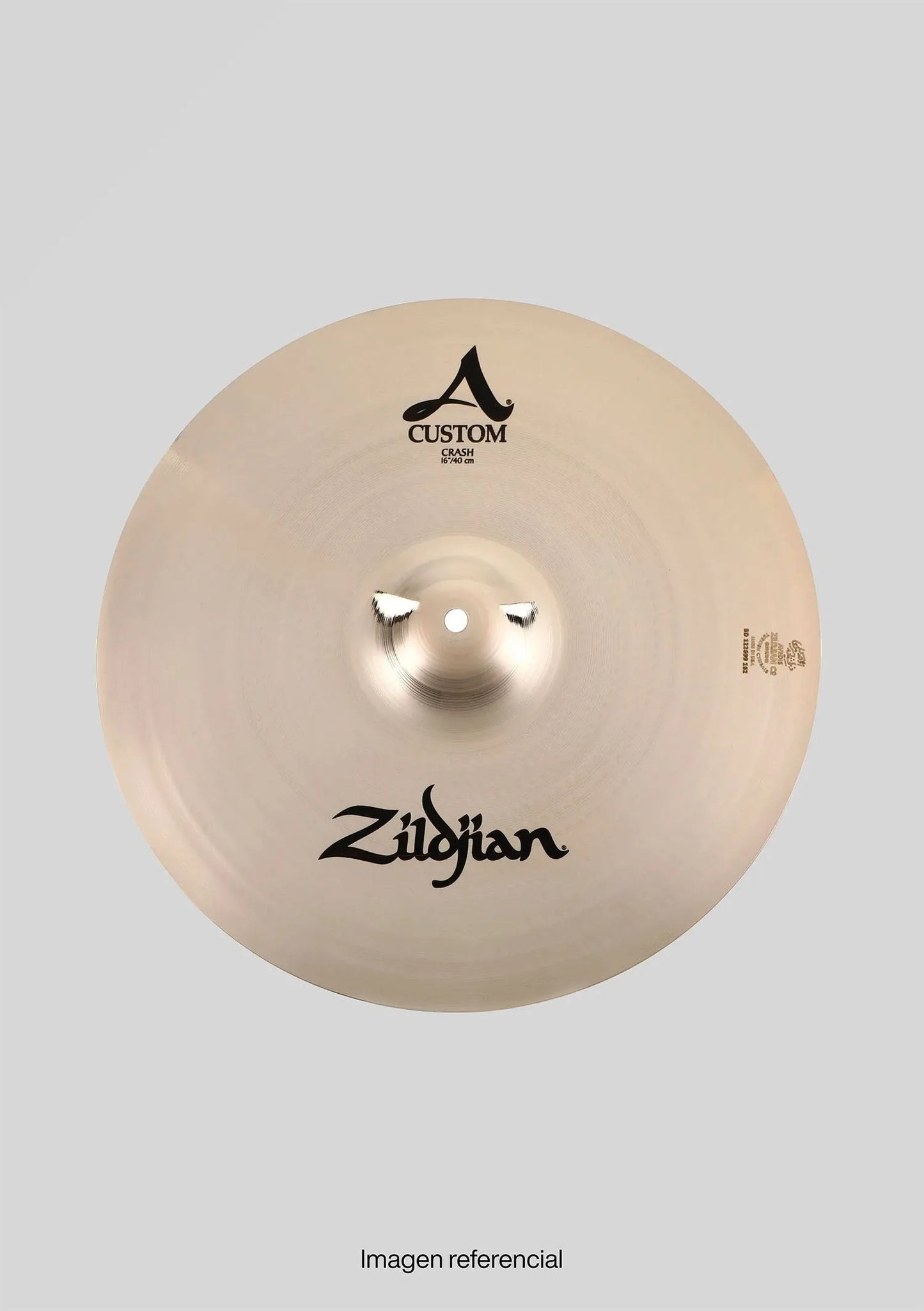 Platillo Zildjian A Custom Crash 16 usado