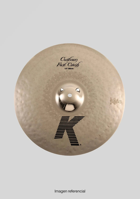 Platillo Zildjian K Custom fast Crash  14 usado