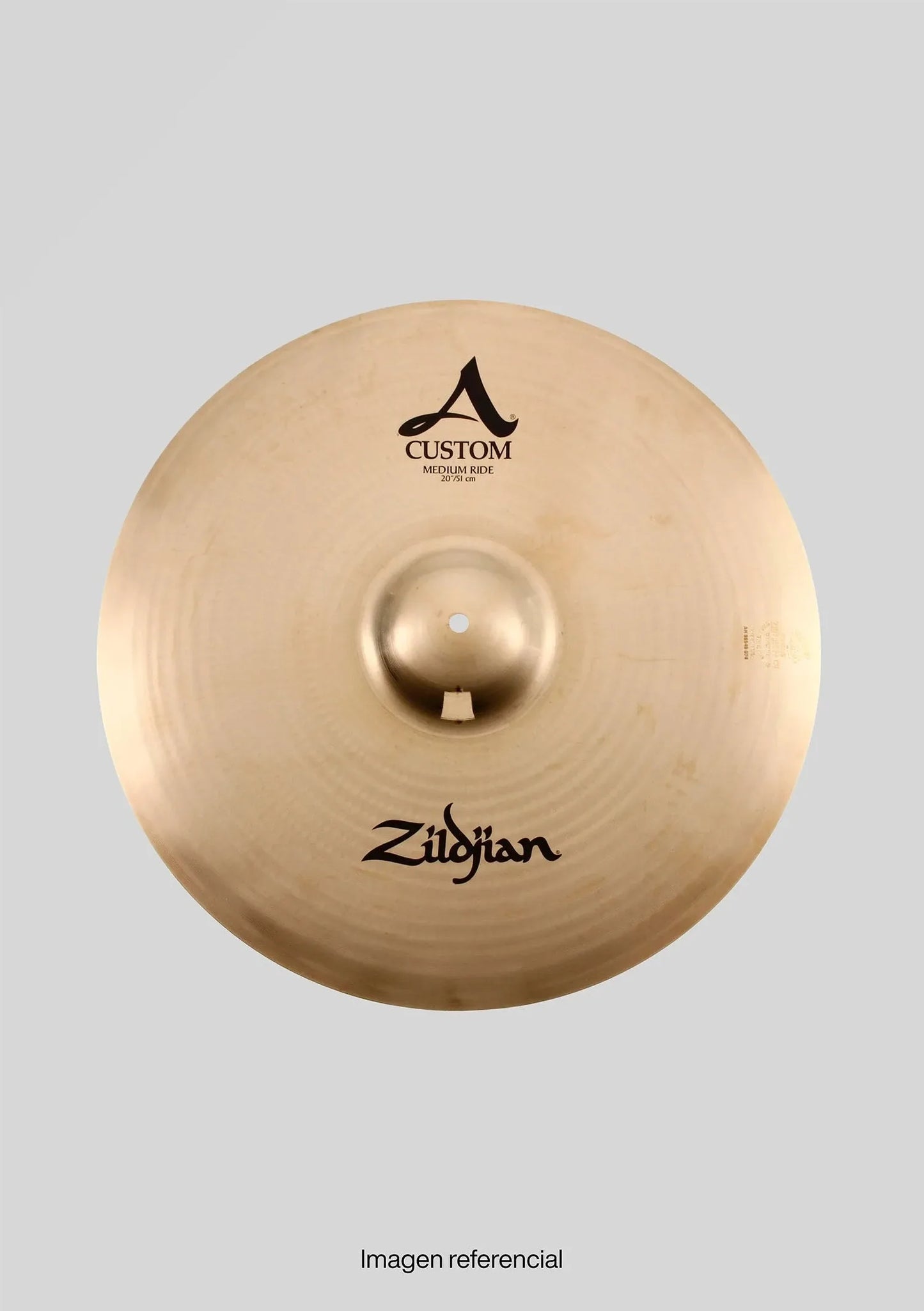 Platillo Zildjian A Custom Medium Ride 20 - usado