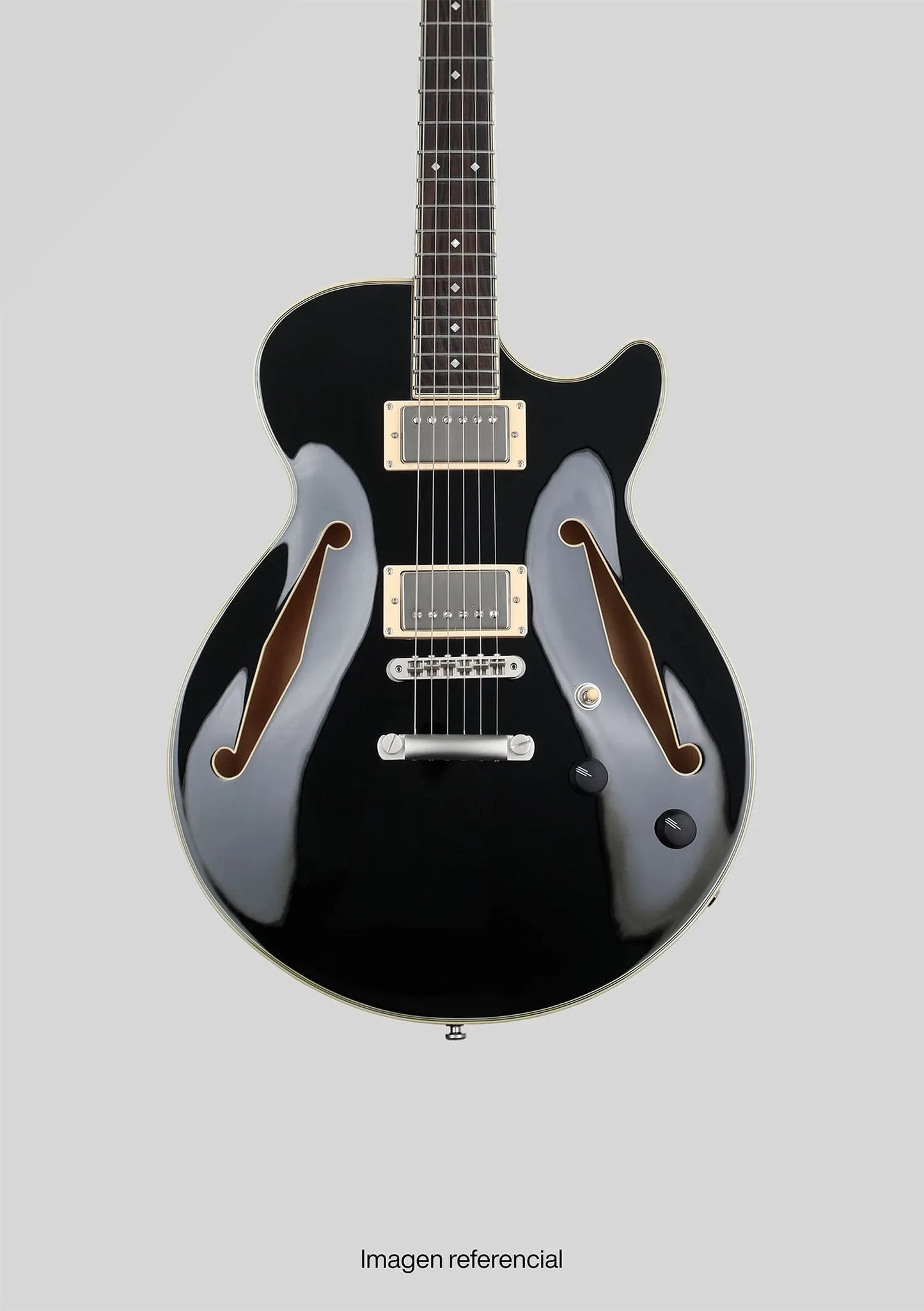 D'angelico Excel Series SS Tour Negro usada año 2022 (incluye funda) - Guitarra eléctrica