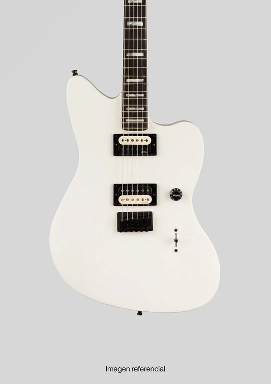 Fender Jim Root Jazzmaster V4 Flat White usada año 2020 (incluye hardcase) - Guitarra eléctrica
