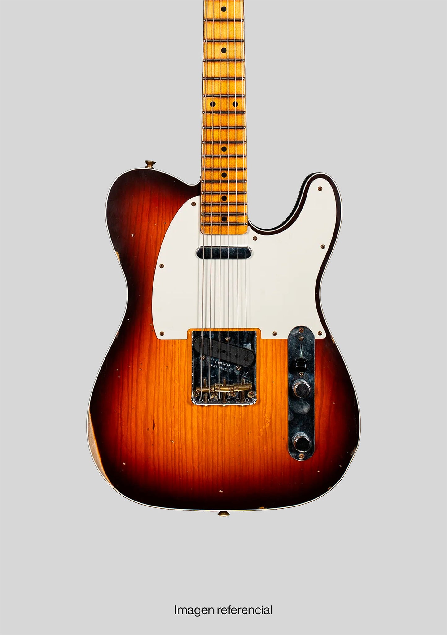 Fender  Custom Shop 59 Telecaster Custom Relic MN - Wide-Fade Chocolate 3TS usada año 2022 (incluye funda) - Guitarra eléctrica