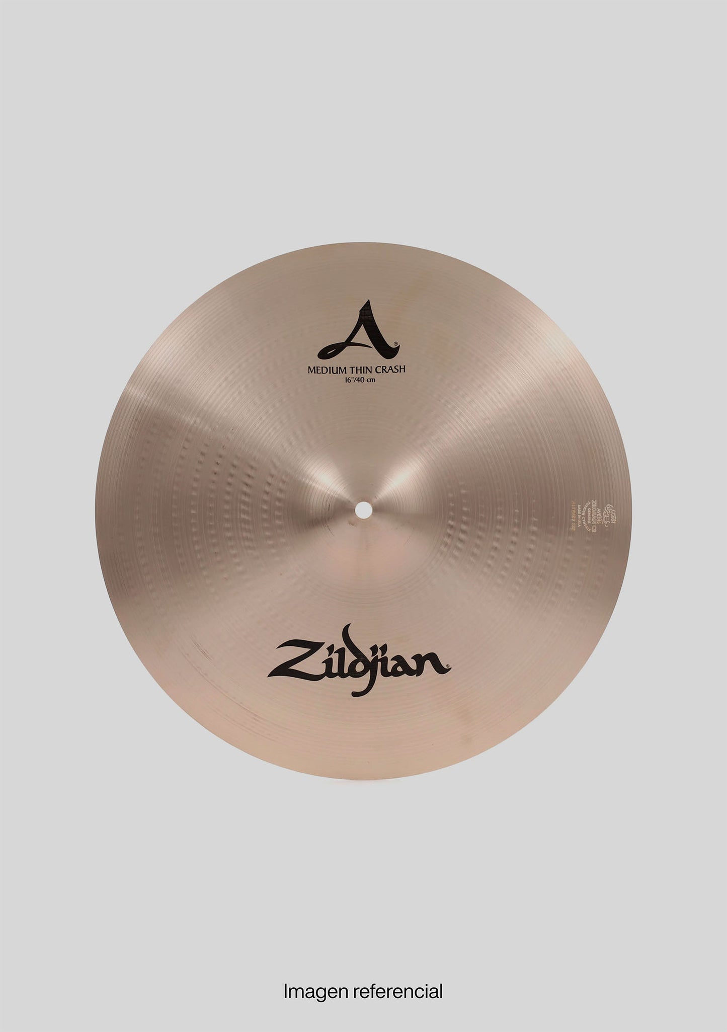Zildjian Medium Thin Crash 16"/40cm usado - Platillo