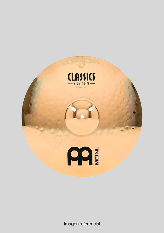 Meinl  Classics Custom 18" Medium Crash usado - Platillo