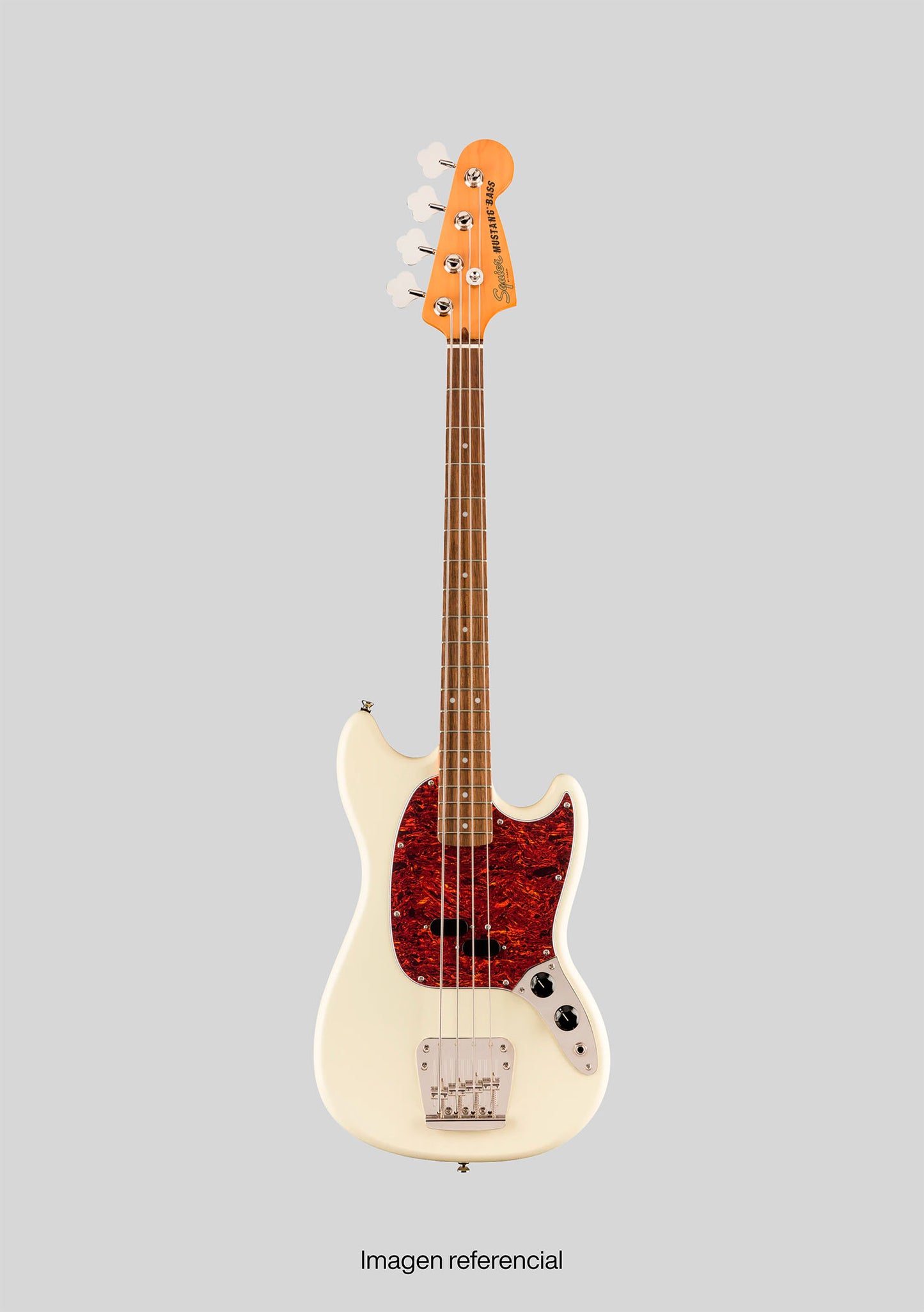 Squier Classic Vibe '60s Short-Scale Mustang Olympic White - Bajo eléctrico