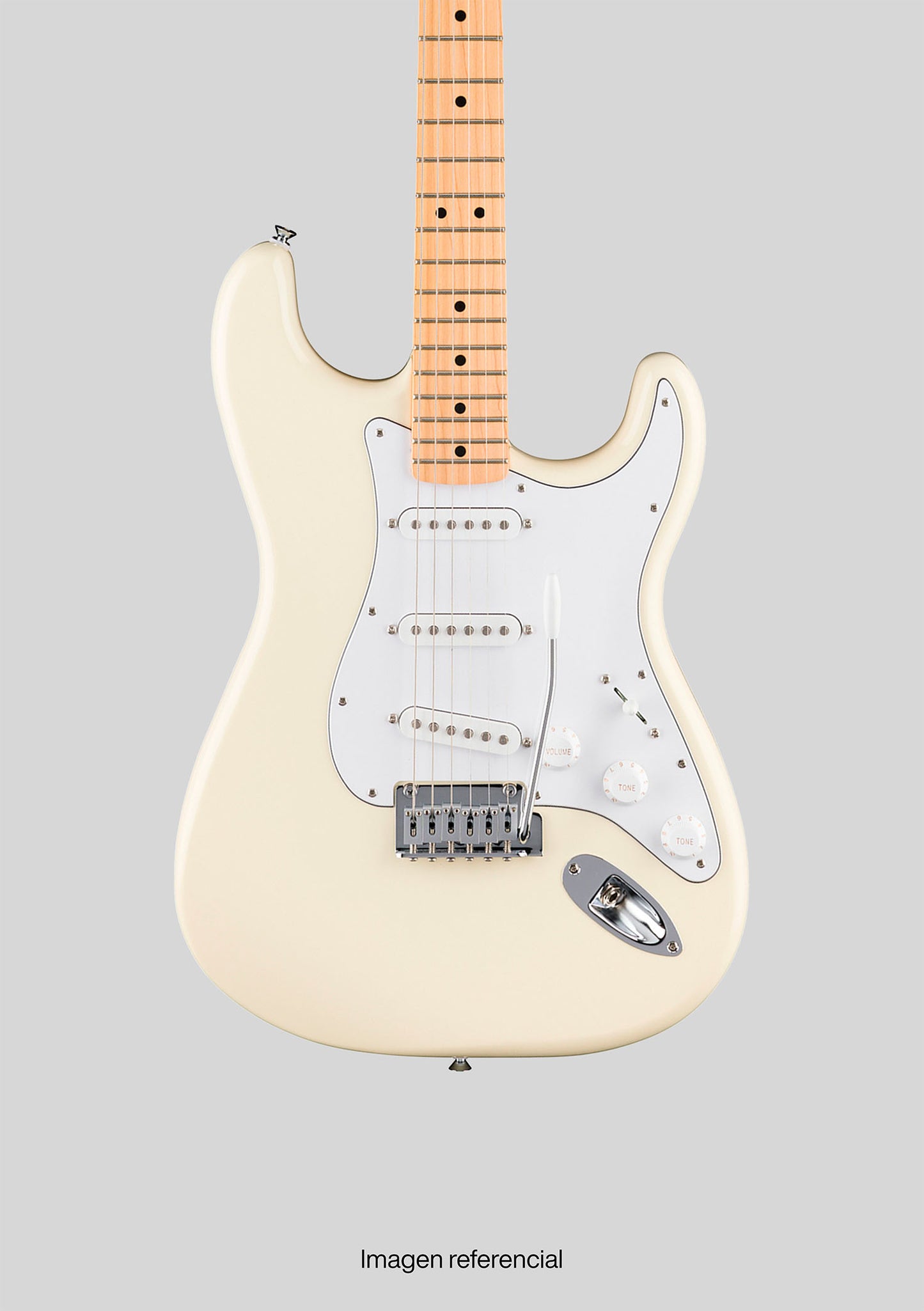 Fender Standard Stratocaster Olympic White - Guitarra eléctrica